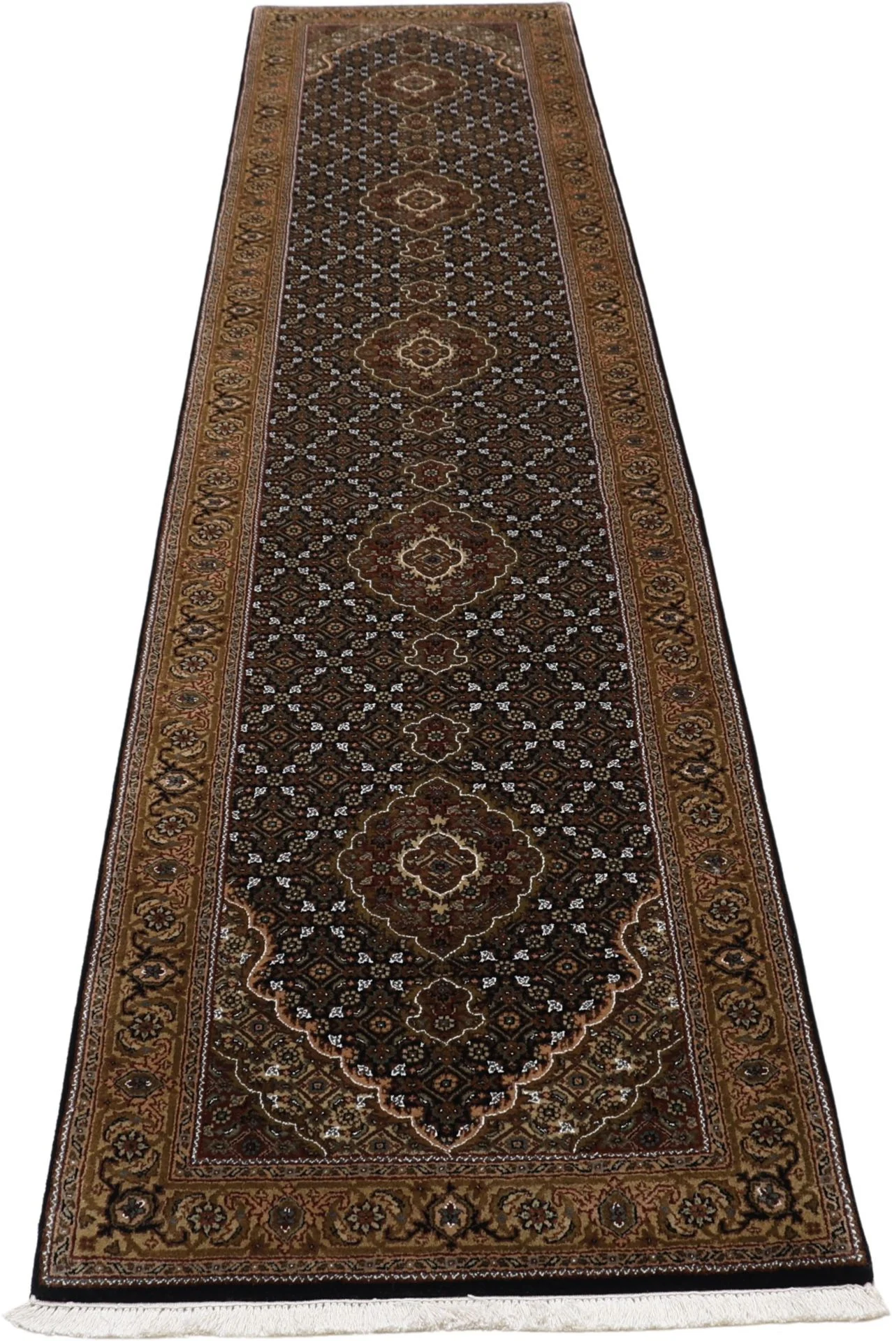 Orientteppich aus Indien, 81 × 353 cm