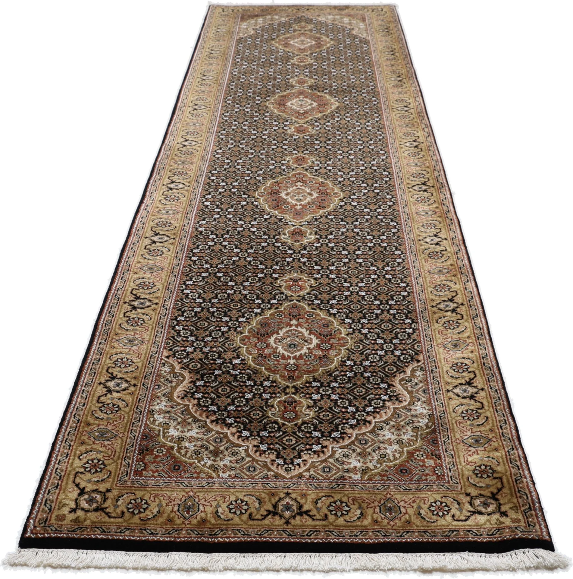Orientteppich aus Indien, 80 × 350 cm