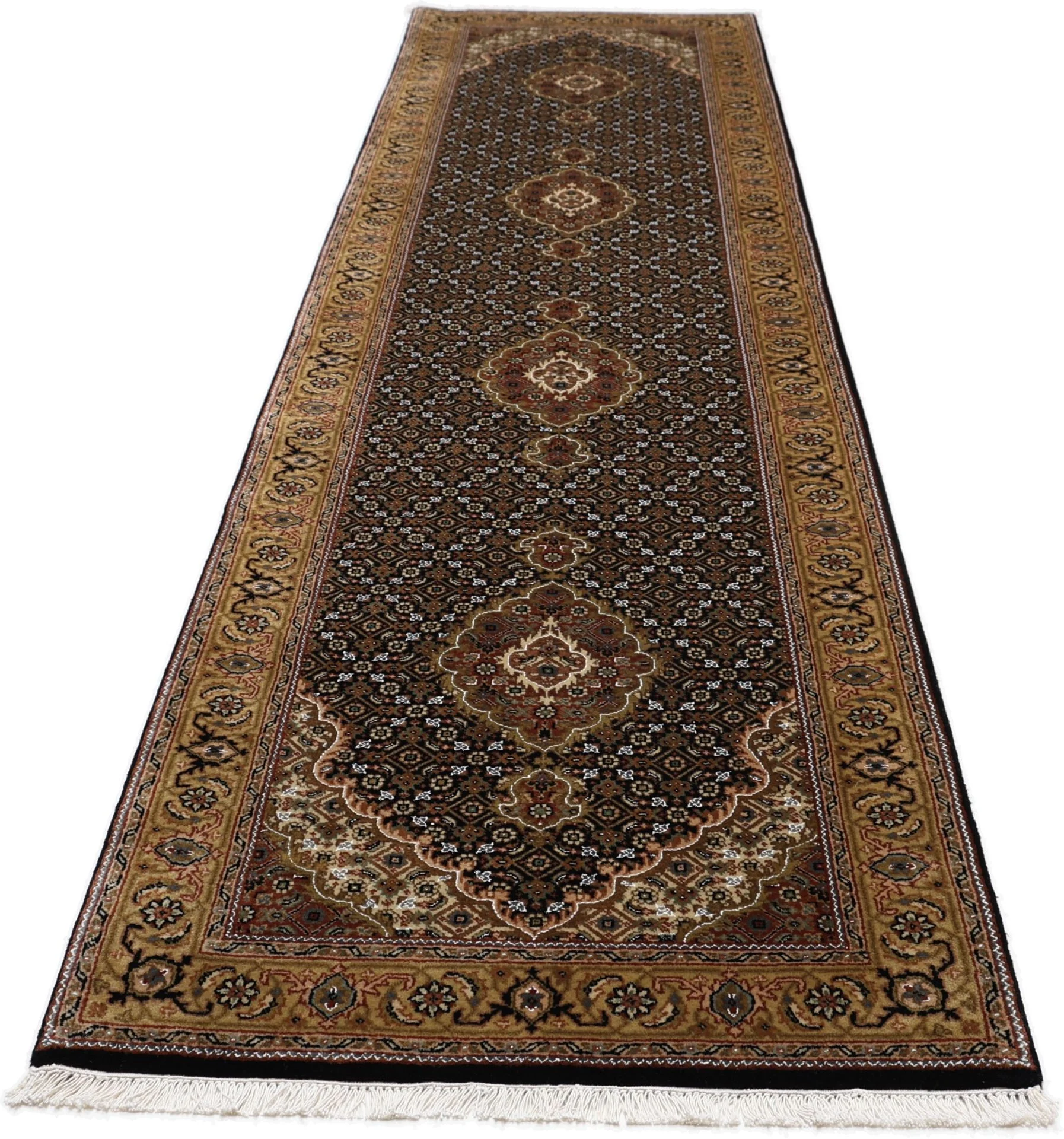 Orientteppich aus Indien, 80 × 350 cm