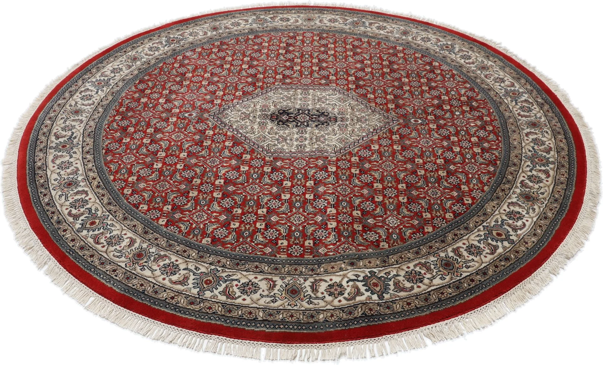 Bijar Orientteppich aus Indien, 198 × 198 cm
