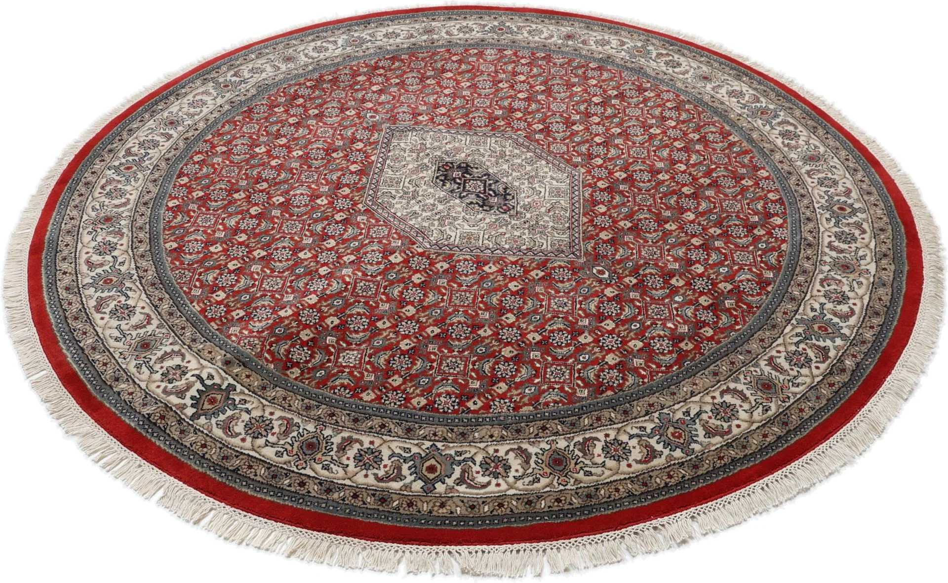 Bijar Orientteppich aus Indien, 198 × 198 cm