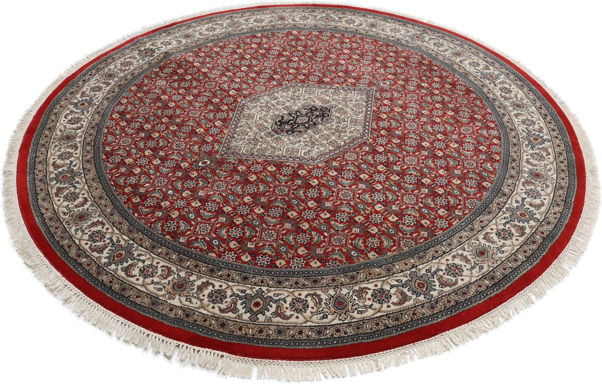 Bijar Orientteppich aus Indien, 198 × 198 cm