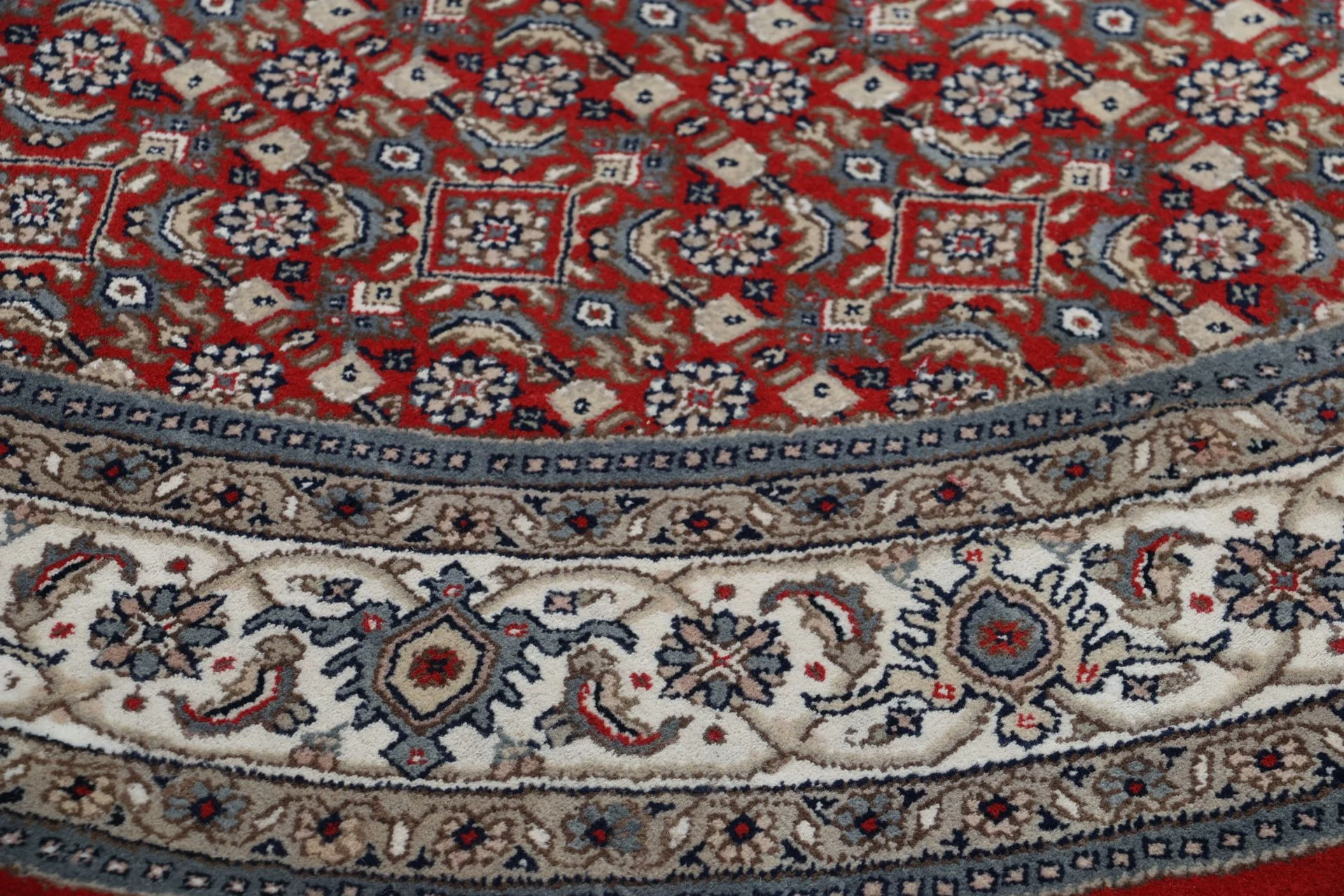 Bijar Orientteppich aus Indien, 198 × 198 cm