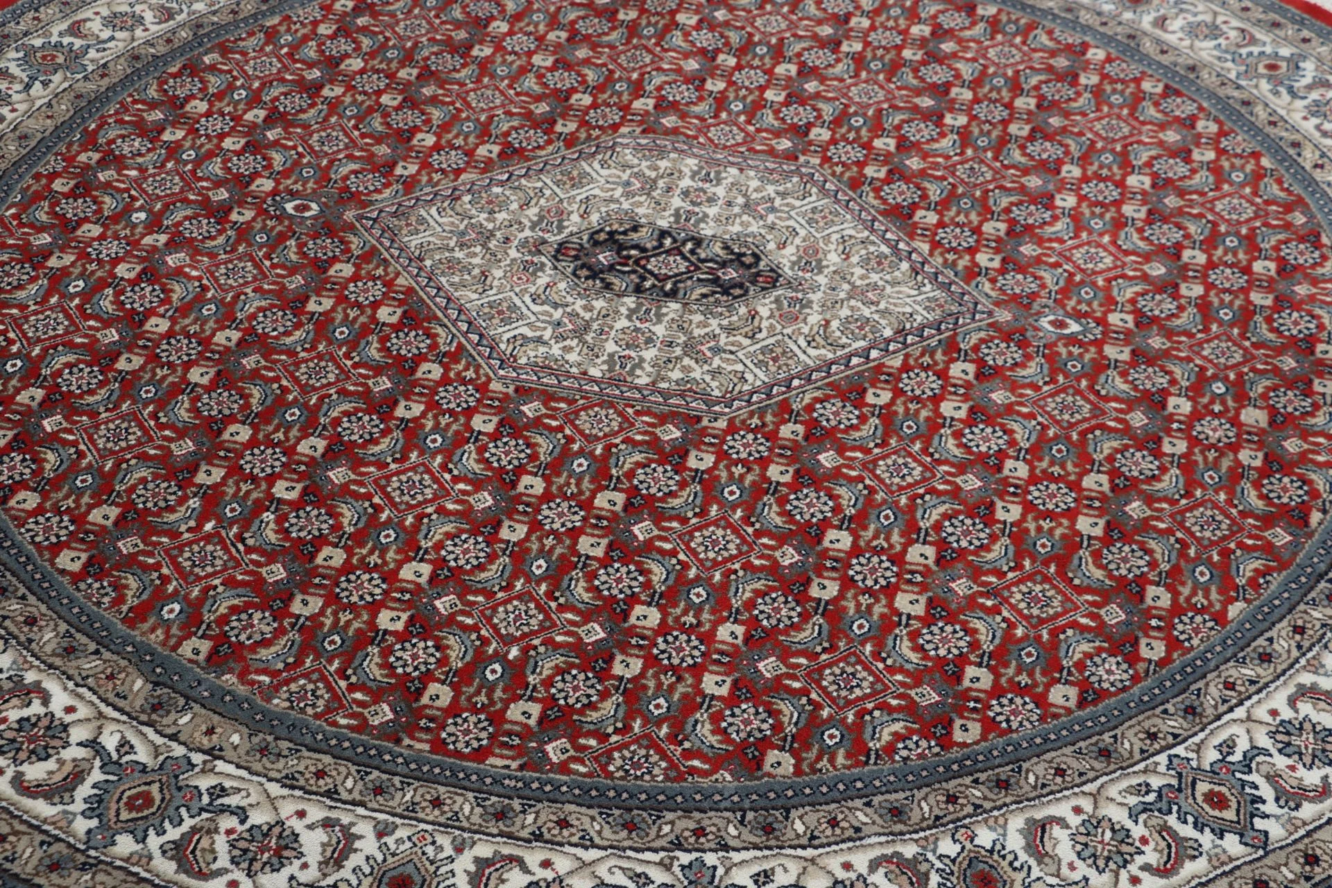 Bijar Orientteppich aus Indien, 198 × 198 cm