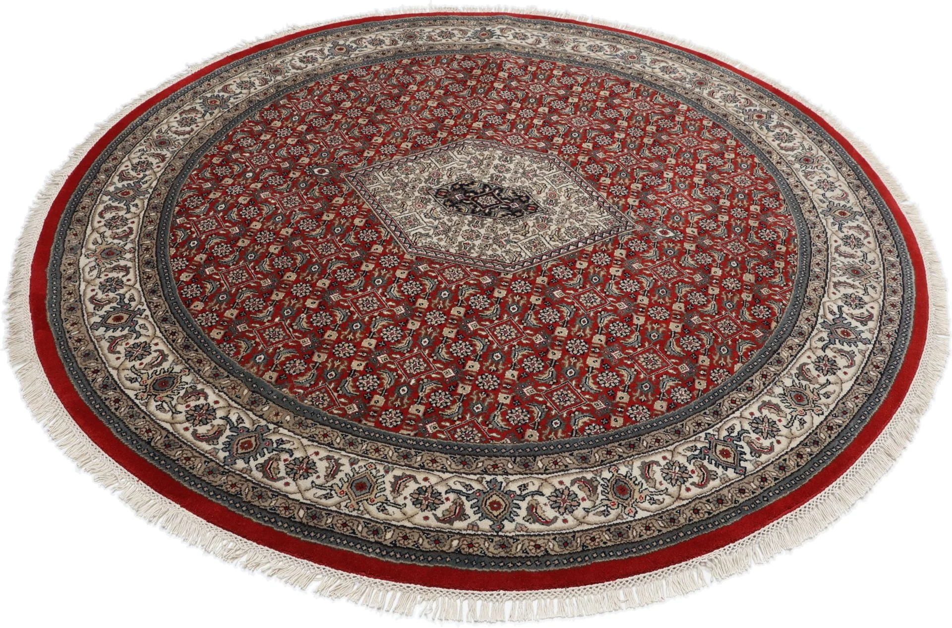 Bijar Orientteppich aus Indien, 198 × 198 cm