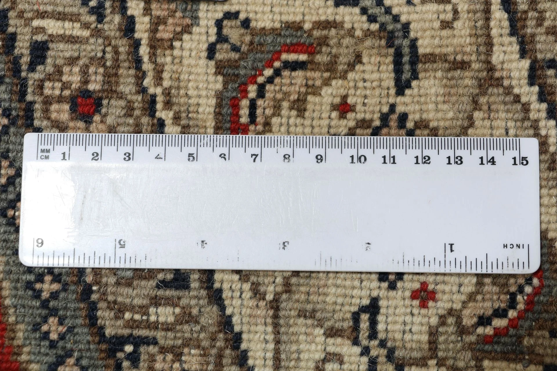 Bijar Orientteppich aus Indien, 198 × 198 cm