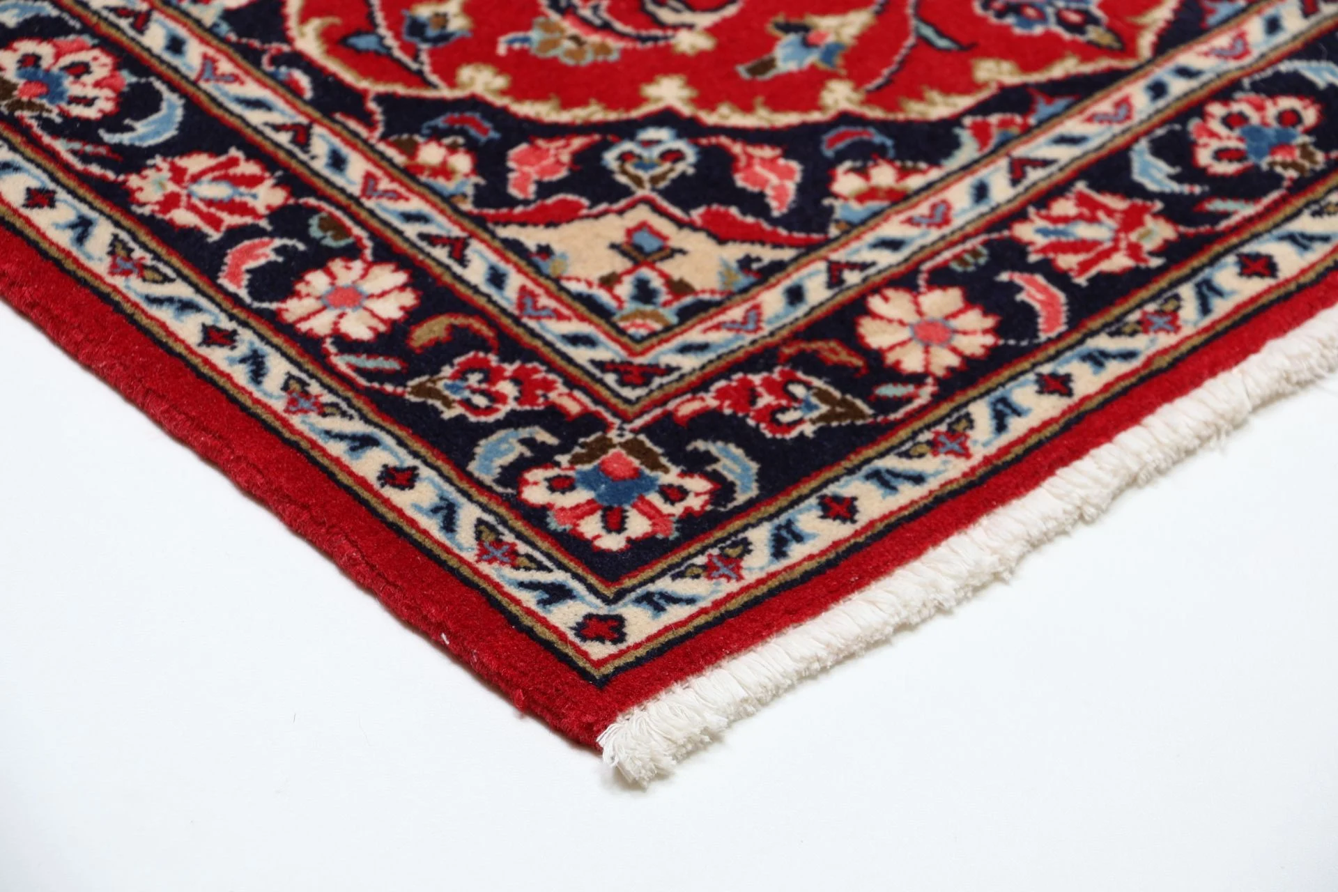 Handgeknüpfter Kashan Perserteppich 80 × 270 cm