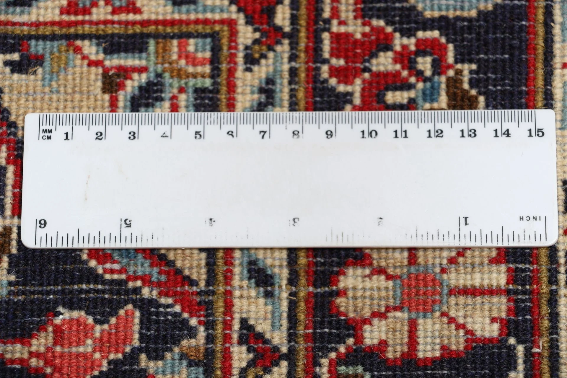 Handgeknüpfter Kashan Perserteppich 80 × 270 cm