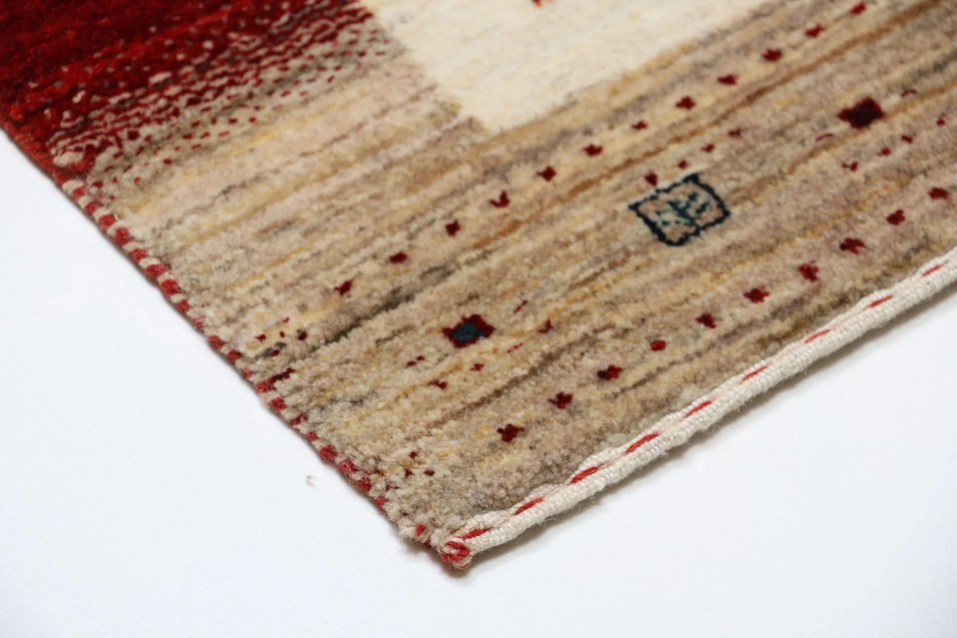 Handgeknüpfter Loribaft Orientteppich, 85 × 314 cm, Wolle
