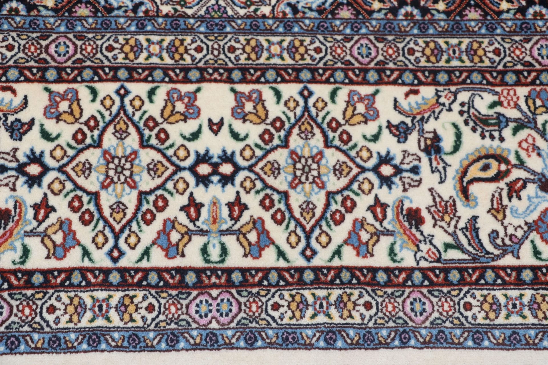 Handgeknüpfter Moud Perserteppich, 165 × 230 cm, Wolle