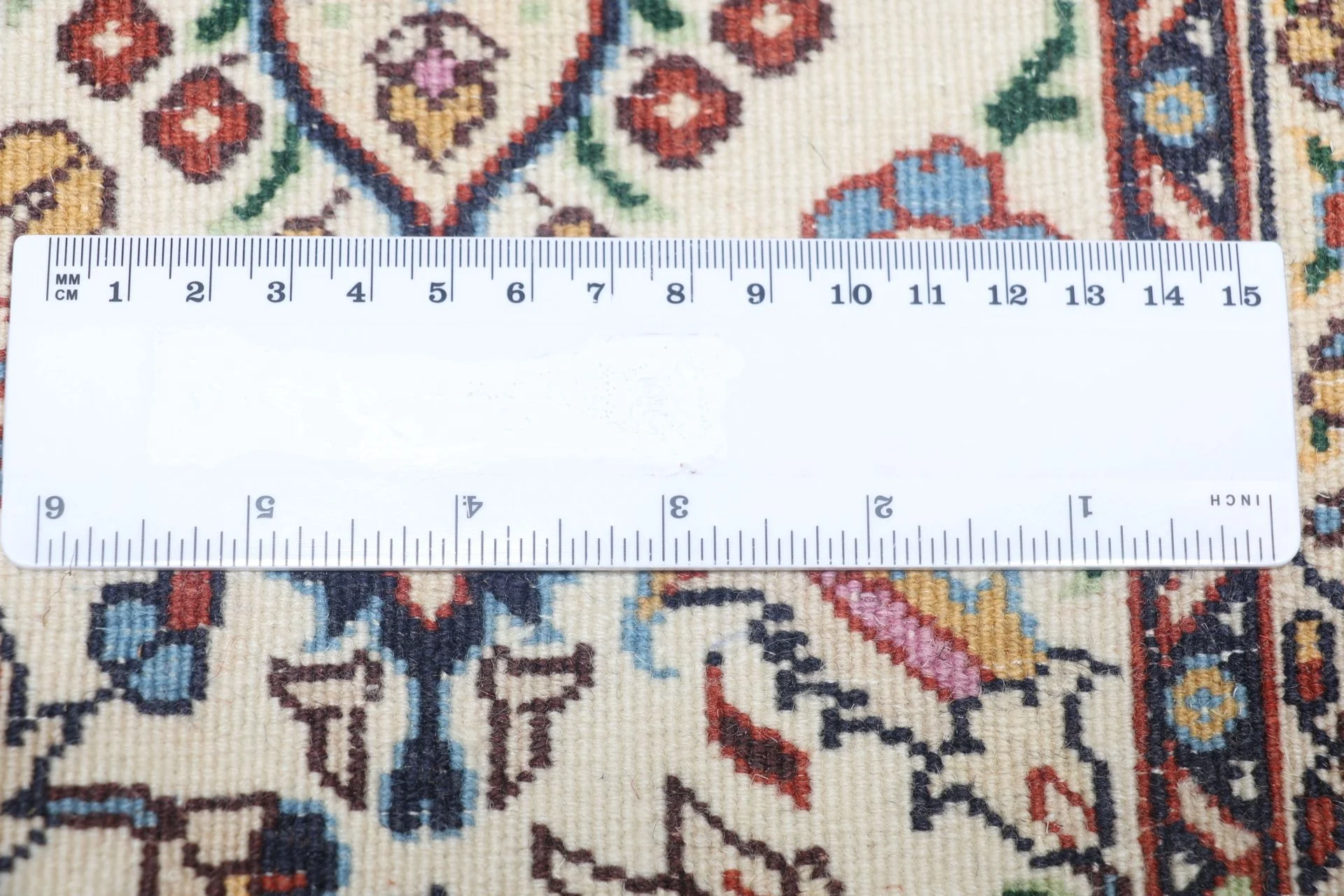 Handgeknüpfter Moud Perserteppich, 165 × 230 cm, Wolle