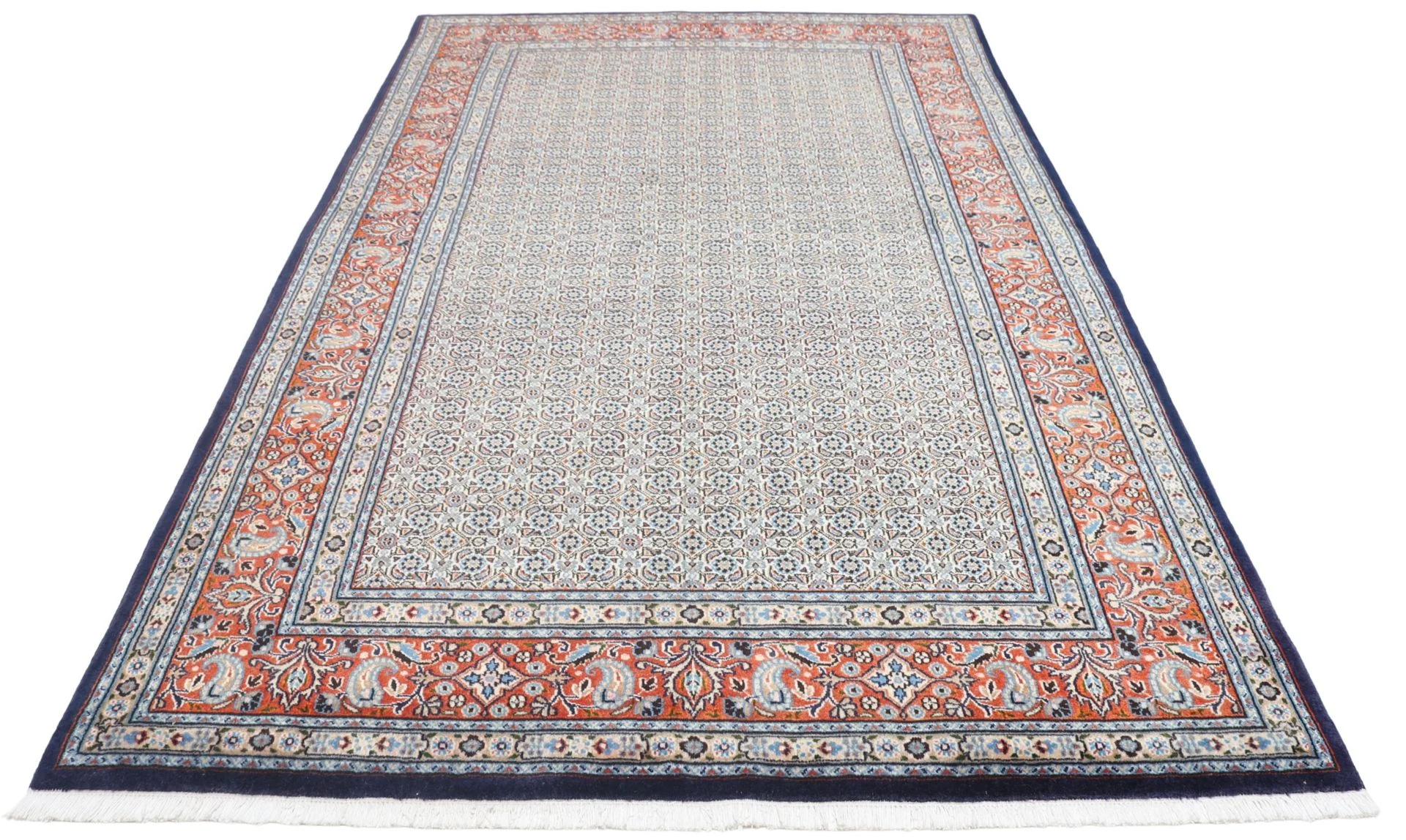 Moud Perserteppich aus Iran, 150 × 250 cm
