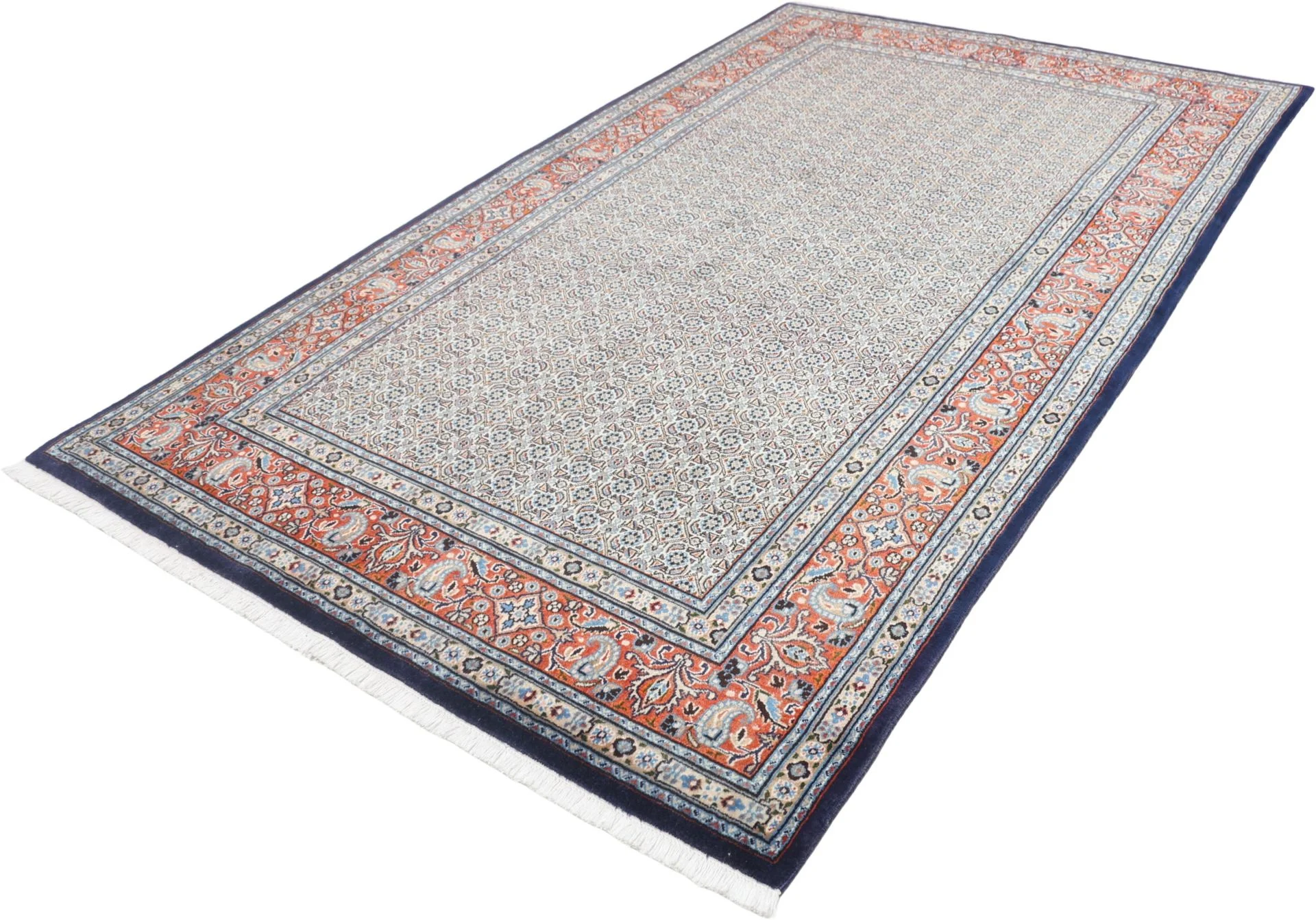 Moud Perserteppich aus Iran, 150 × 250 cm