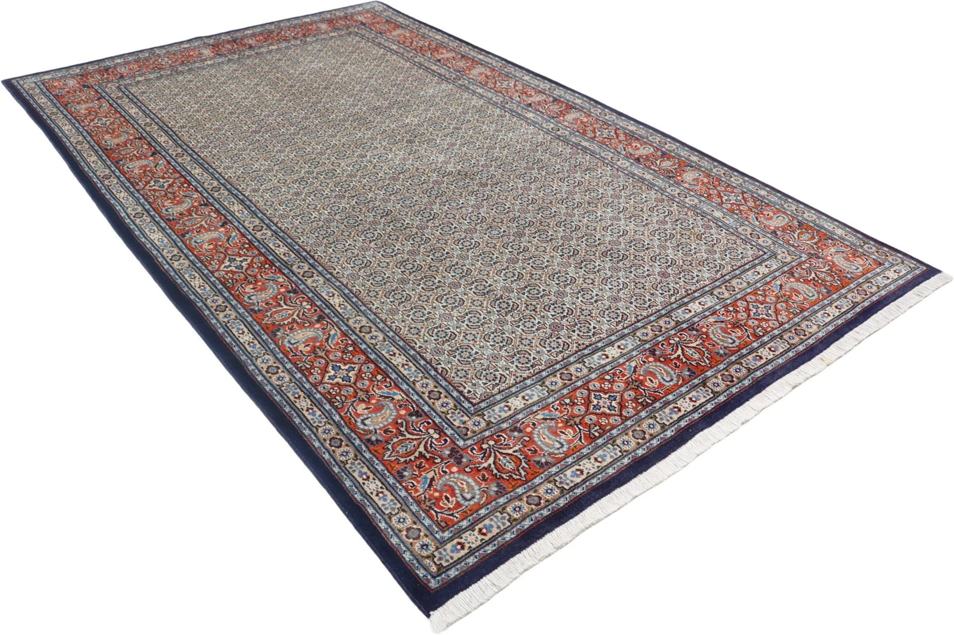 Moud Perserteppich aus Iran, 150 × 250 cm