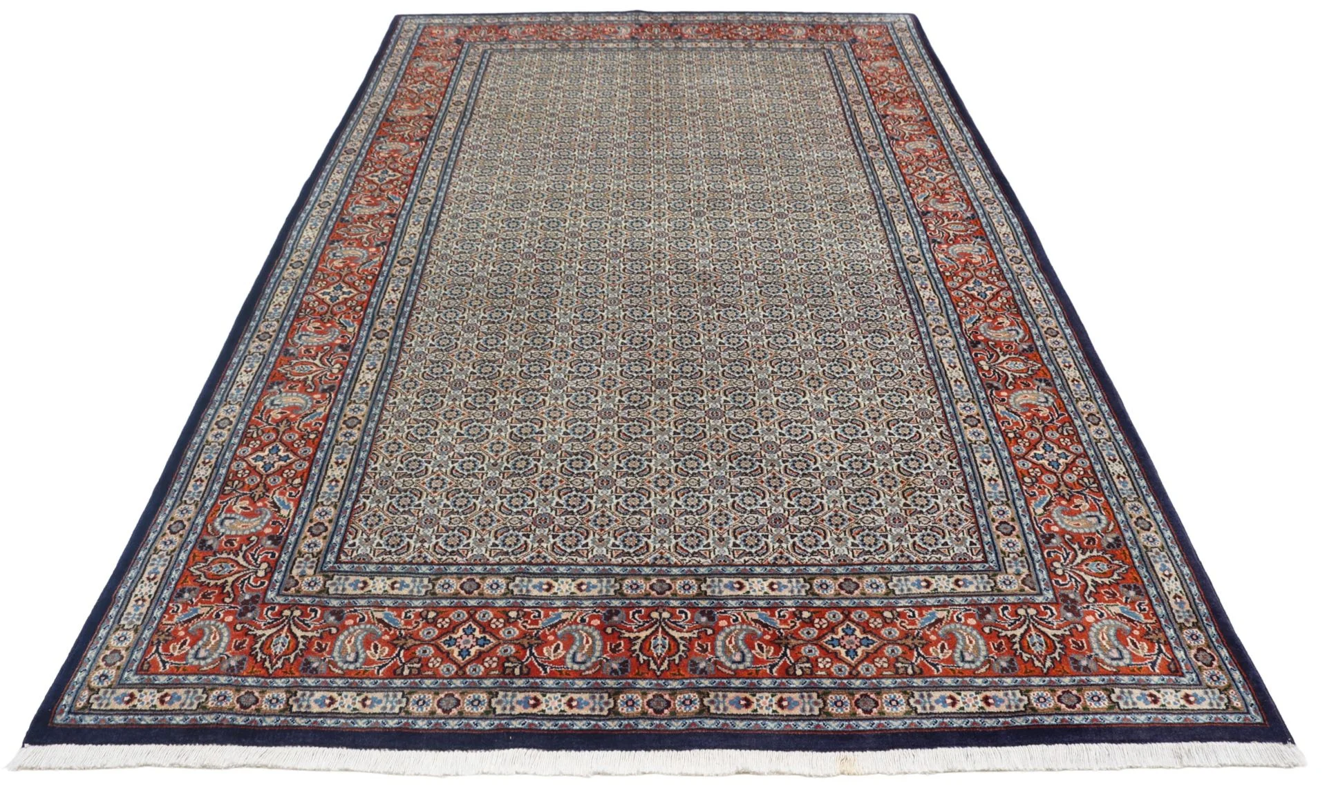 Moud Perserteppich aus Iran, 150 × 250 cm