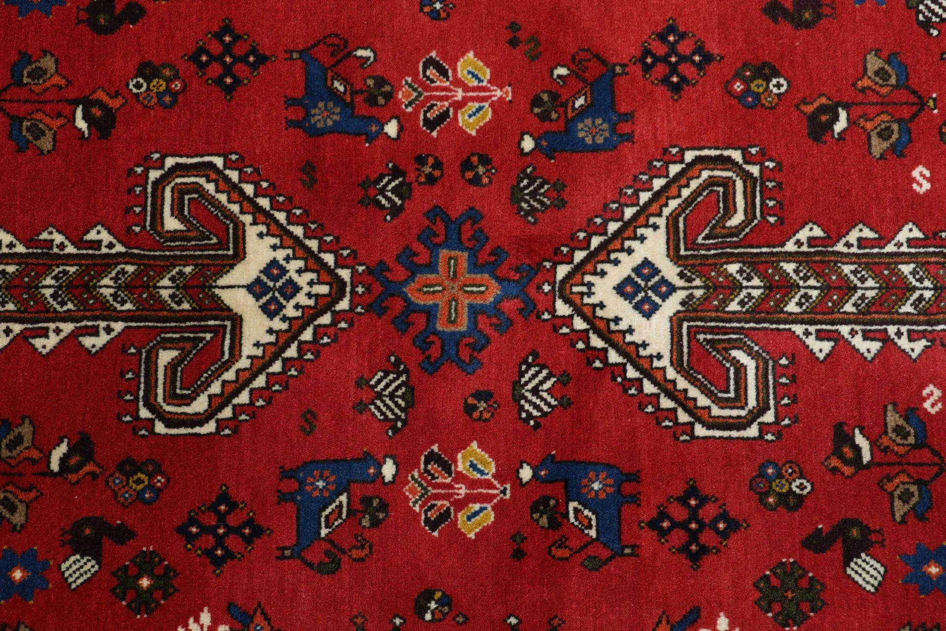 perserteppich-nasrabad-170-x-233-cm-schurwolle-handgeknupft-8 Handgeknüpfter Perserteppich 170 × 233 cm