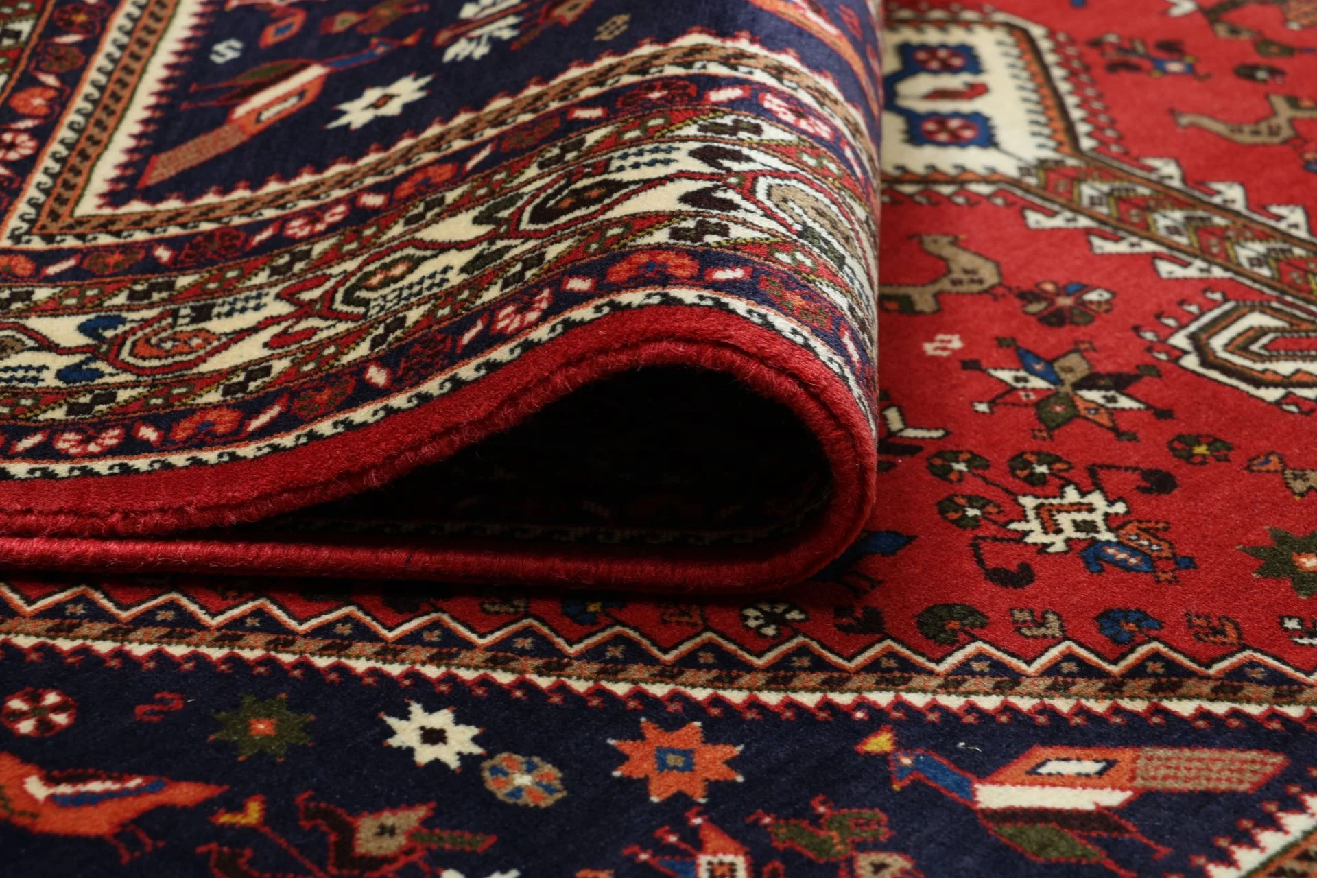 perserteppich-nasrabad-170-x-233-cm-schurwolle-handgeknupft-9 Handgeknüpfter Perserteppich 170 × 233 cm