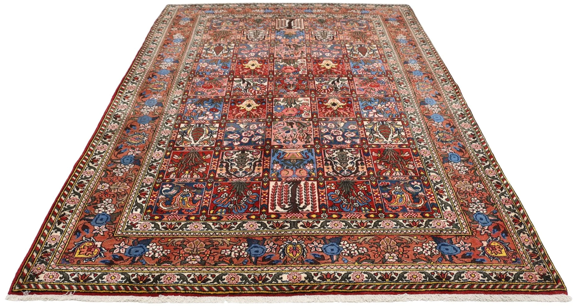 Handgeknüpfter Bakhtiari Perserteppich 162 × 242 cm
