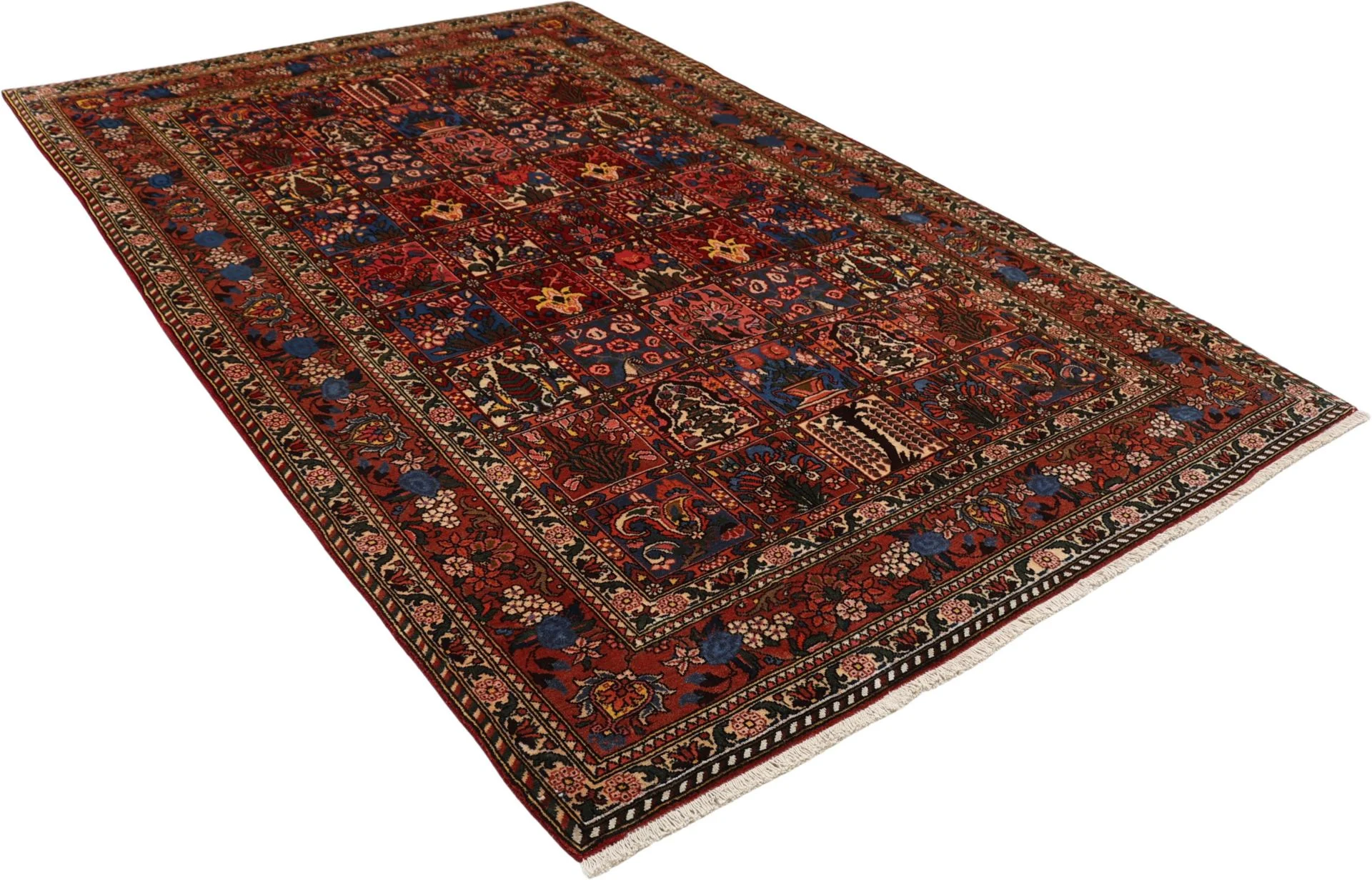 Handgeknüpfter Bakhtiari Perserteppich 162 × 242 cm
