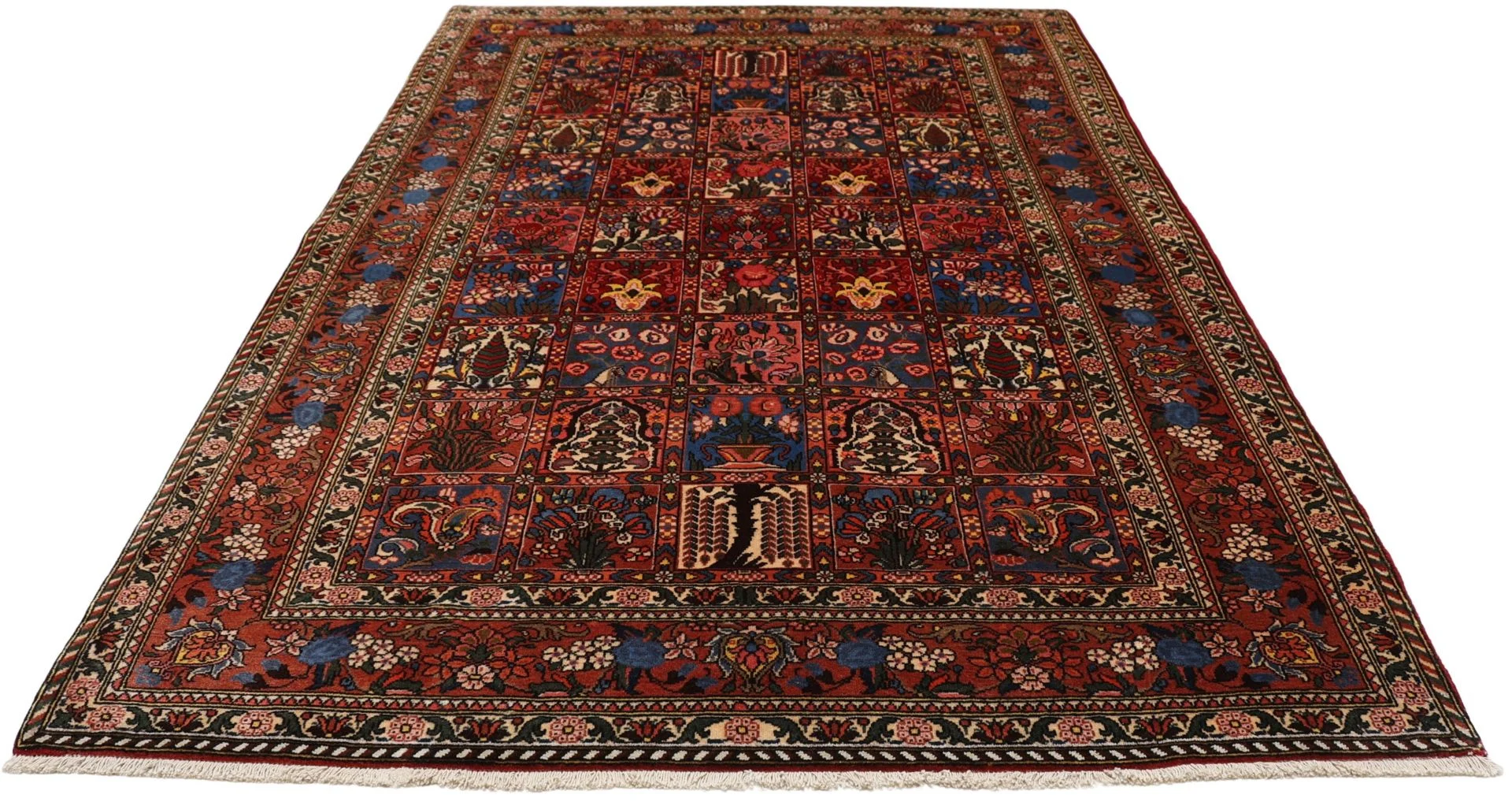 Handgeknüpfter Bakhtiari Perserteppich 162 × 242 cm