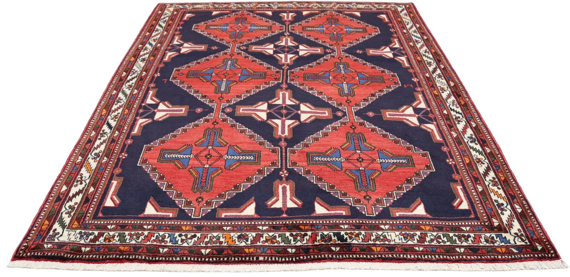 Perserteppich aus Iran, 168 × 222 cm