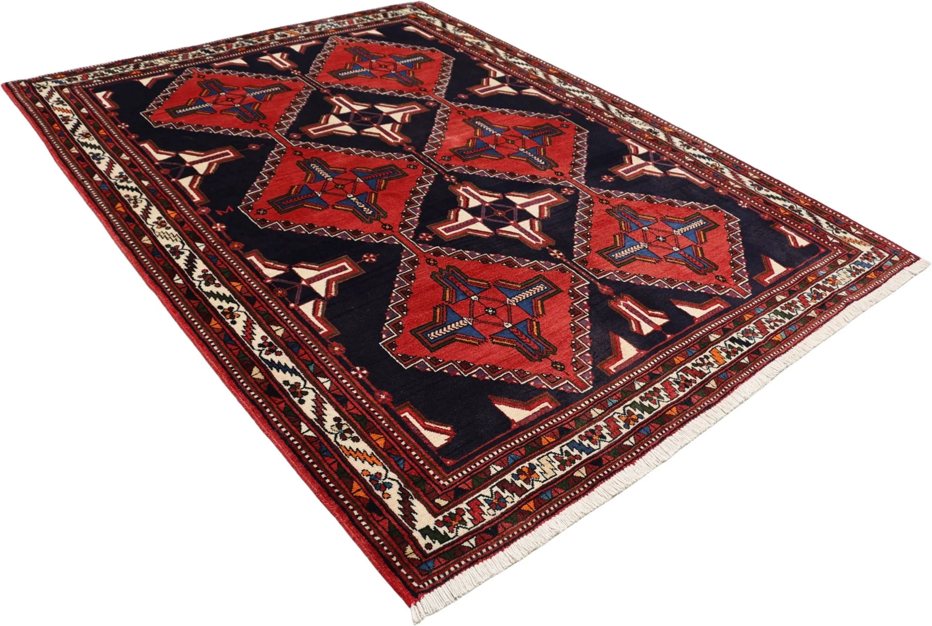 Perserteppich aus Iran, 168 × 222 cm