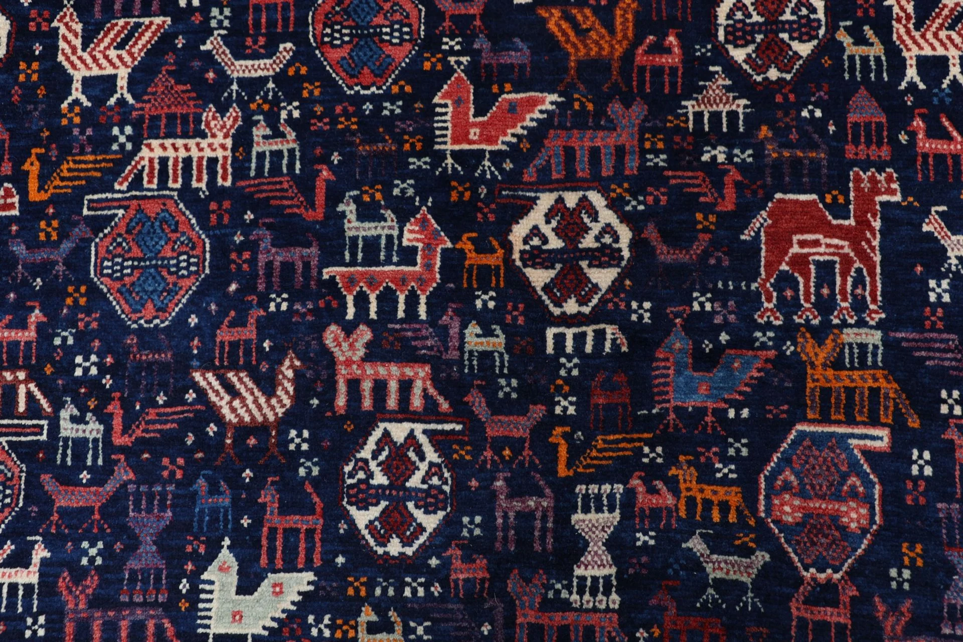 Handgeknüpfter Perserteppich, 175 × 225 cm, Wolle