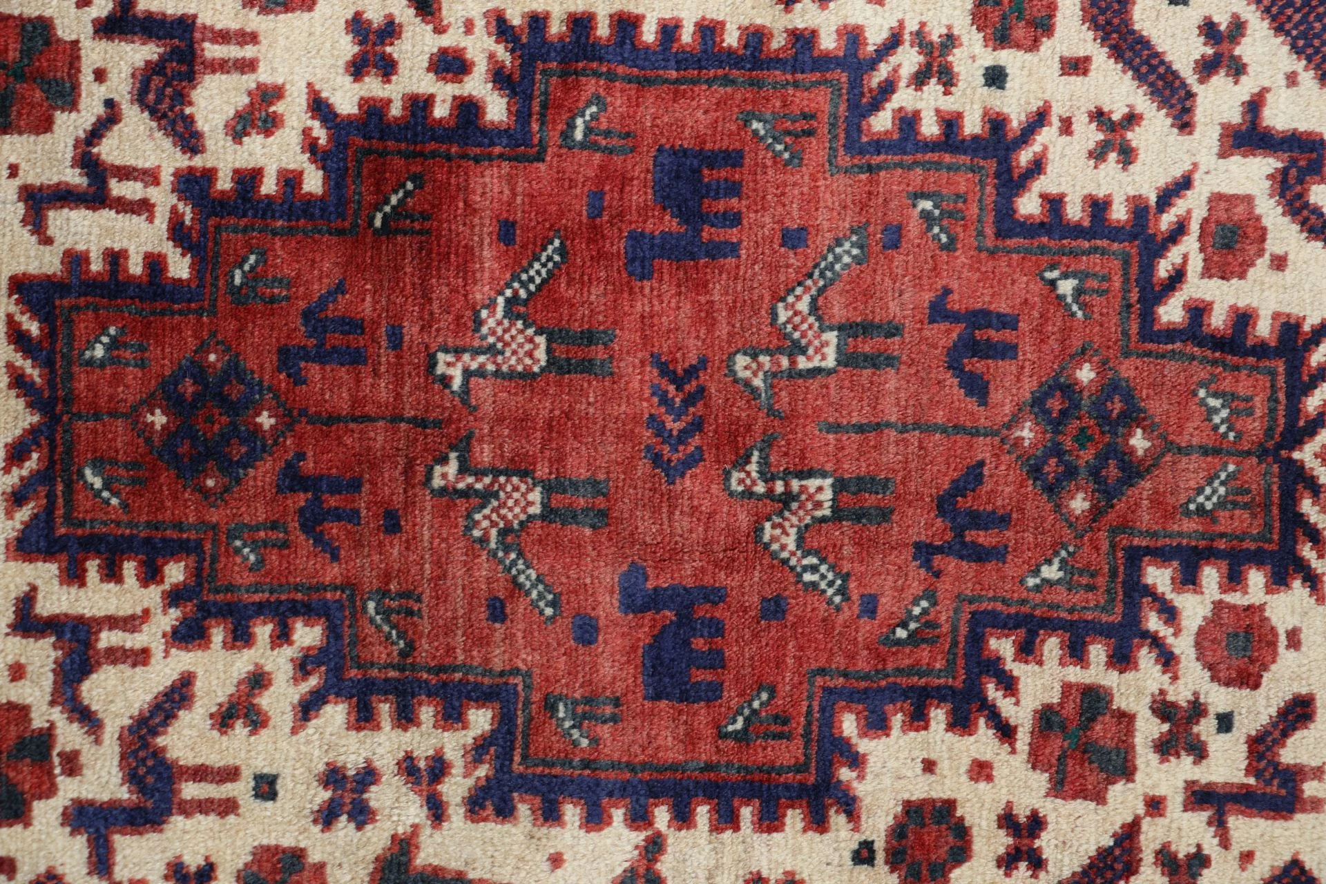 Perserteppich 147 × 227 cm aus Wolle, handgeknüpft