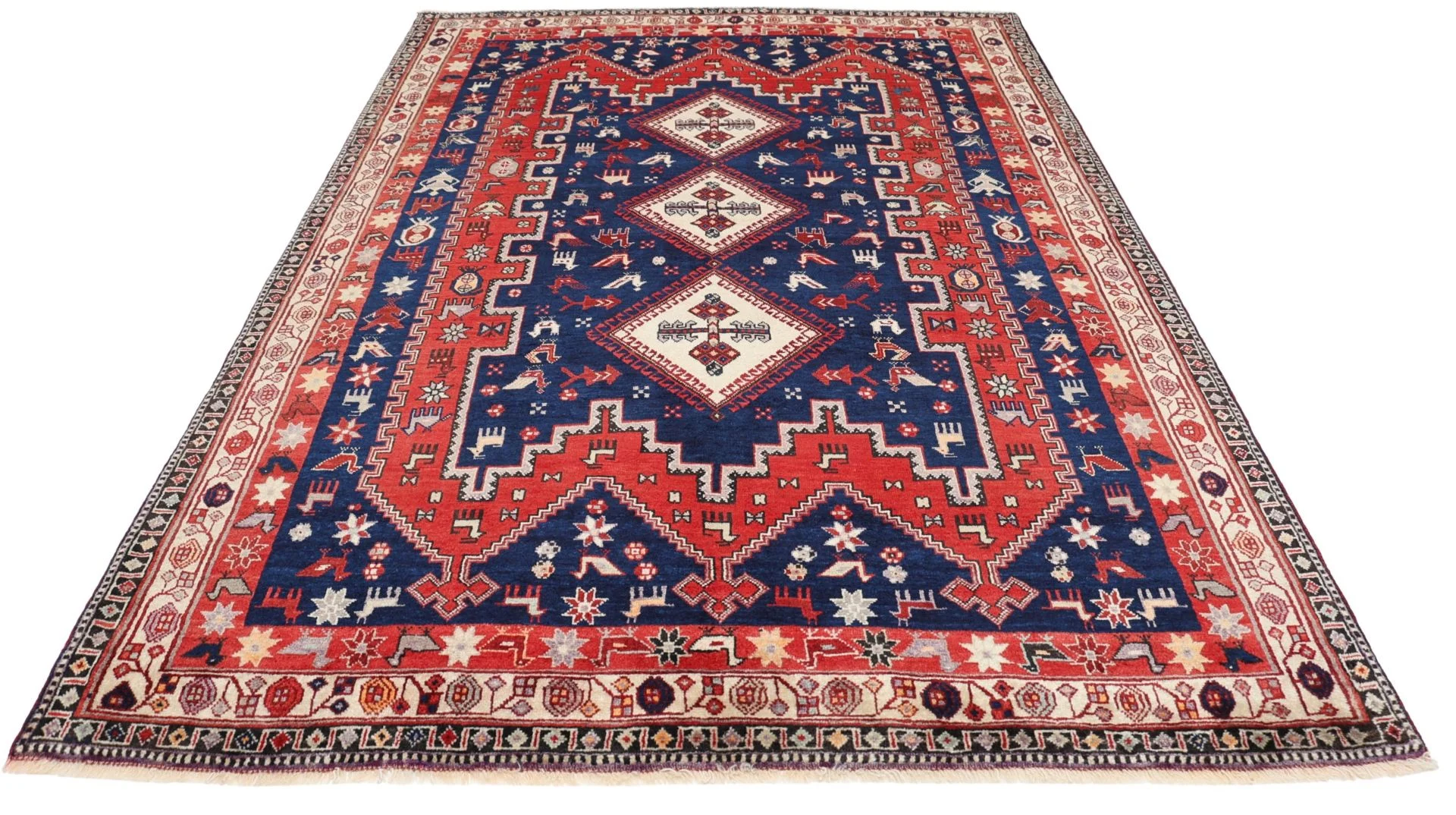 Perserteppich aus Iran, 158 × 237 cm