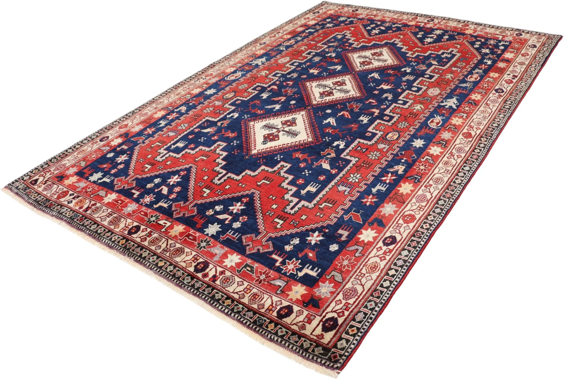 Perserteppich aus Iran, 158 × 237 cm