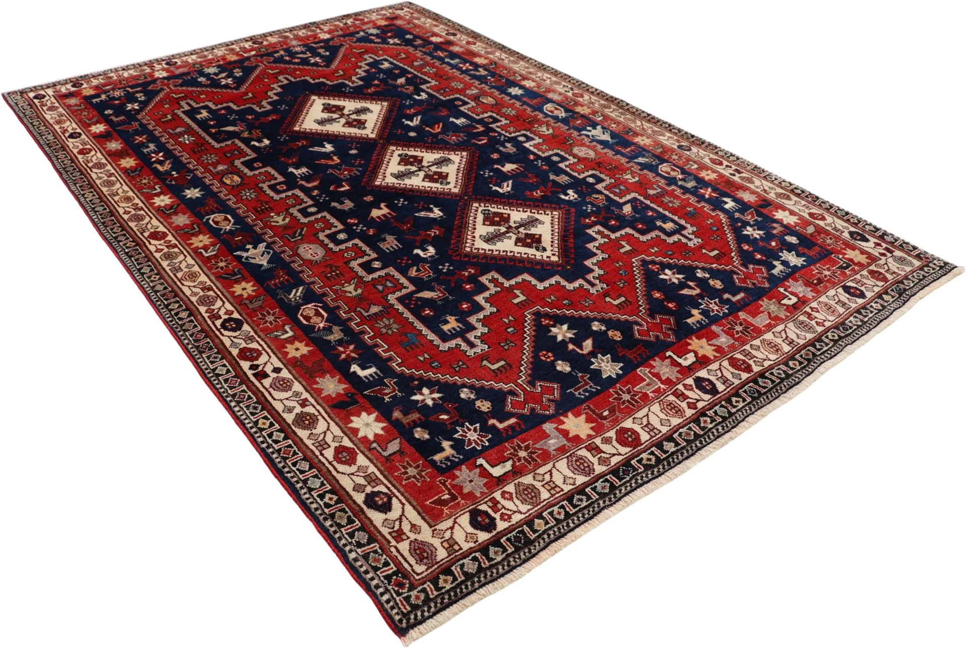 Perserteppich aus Iran, 158 × 237 cm