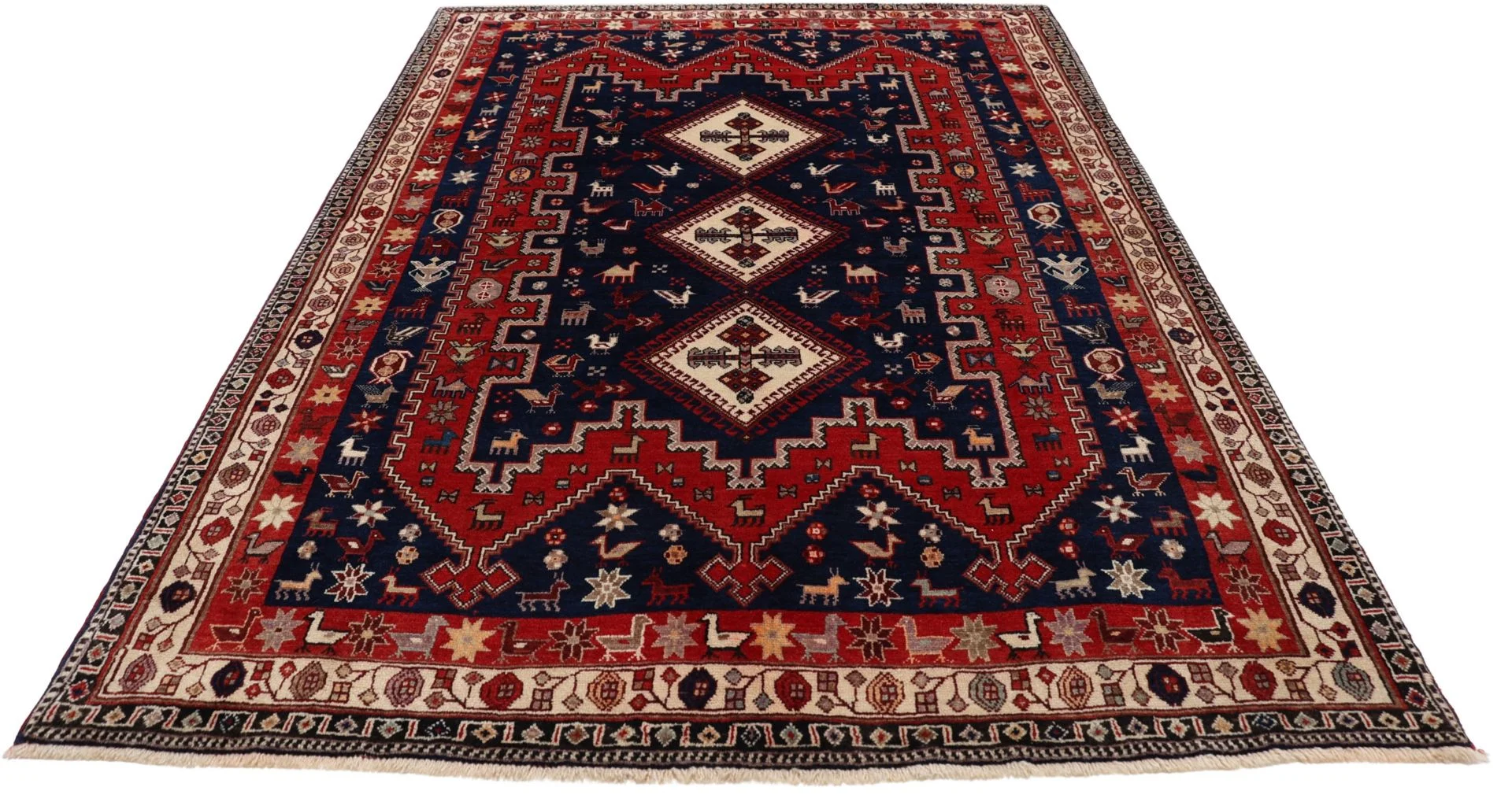 Perserteppich aus Iran, 158 × 237 cm