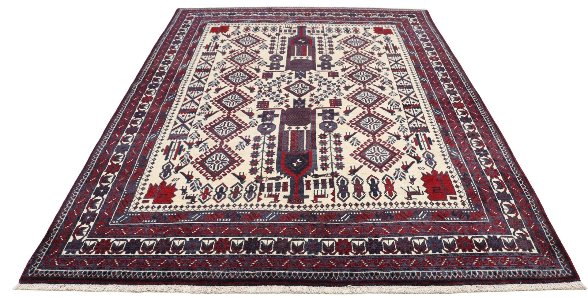 Perserteppich aus Iran, 167 × 238 cm