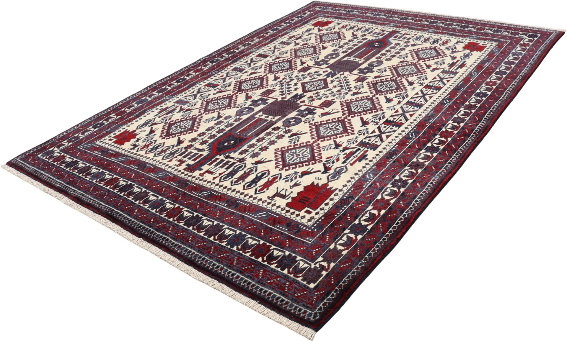 Perserteppich aus Iran, 167 × 238 cm
