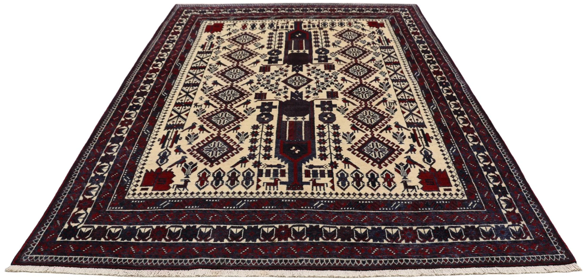 Perserteppich aus Iran, 167 × 238 cm