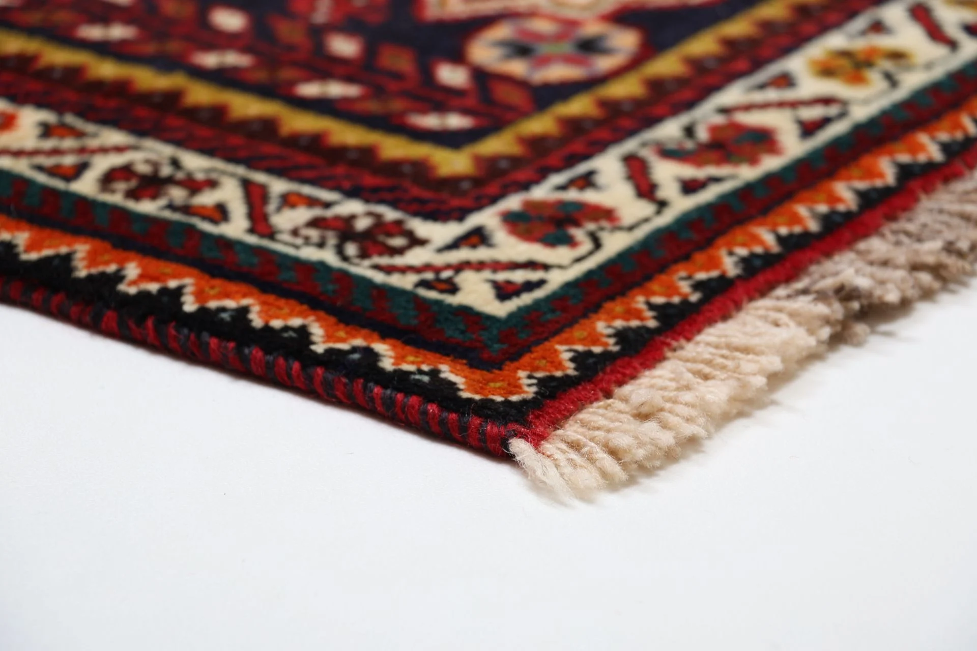 Shiraz Perserteppich 157 × 245 cm aus Wolle, handgeknüpft