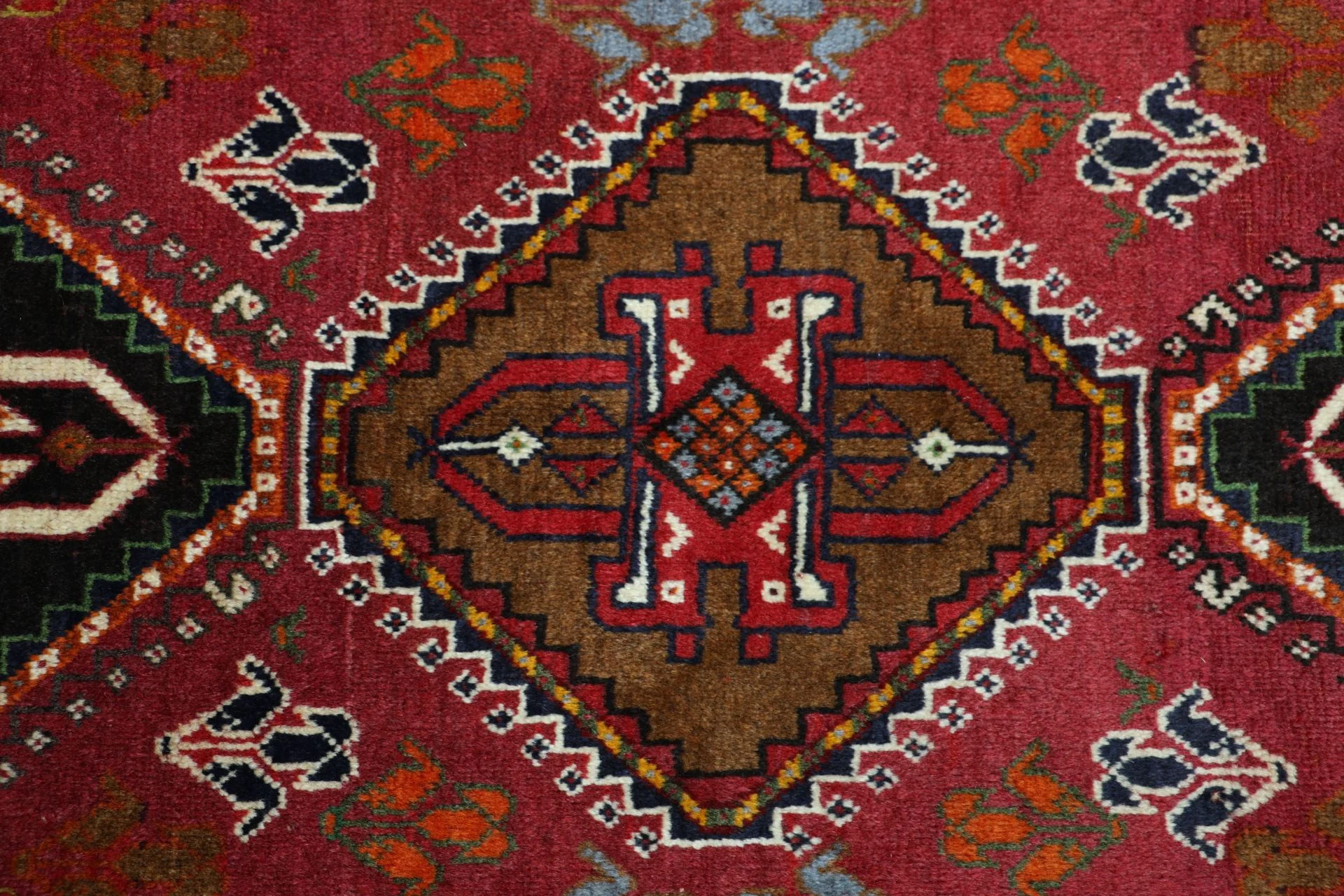 Shiraz Perserteppich 157 × 245 cm aus Wolle, handgeknüpft