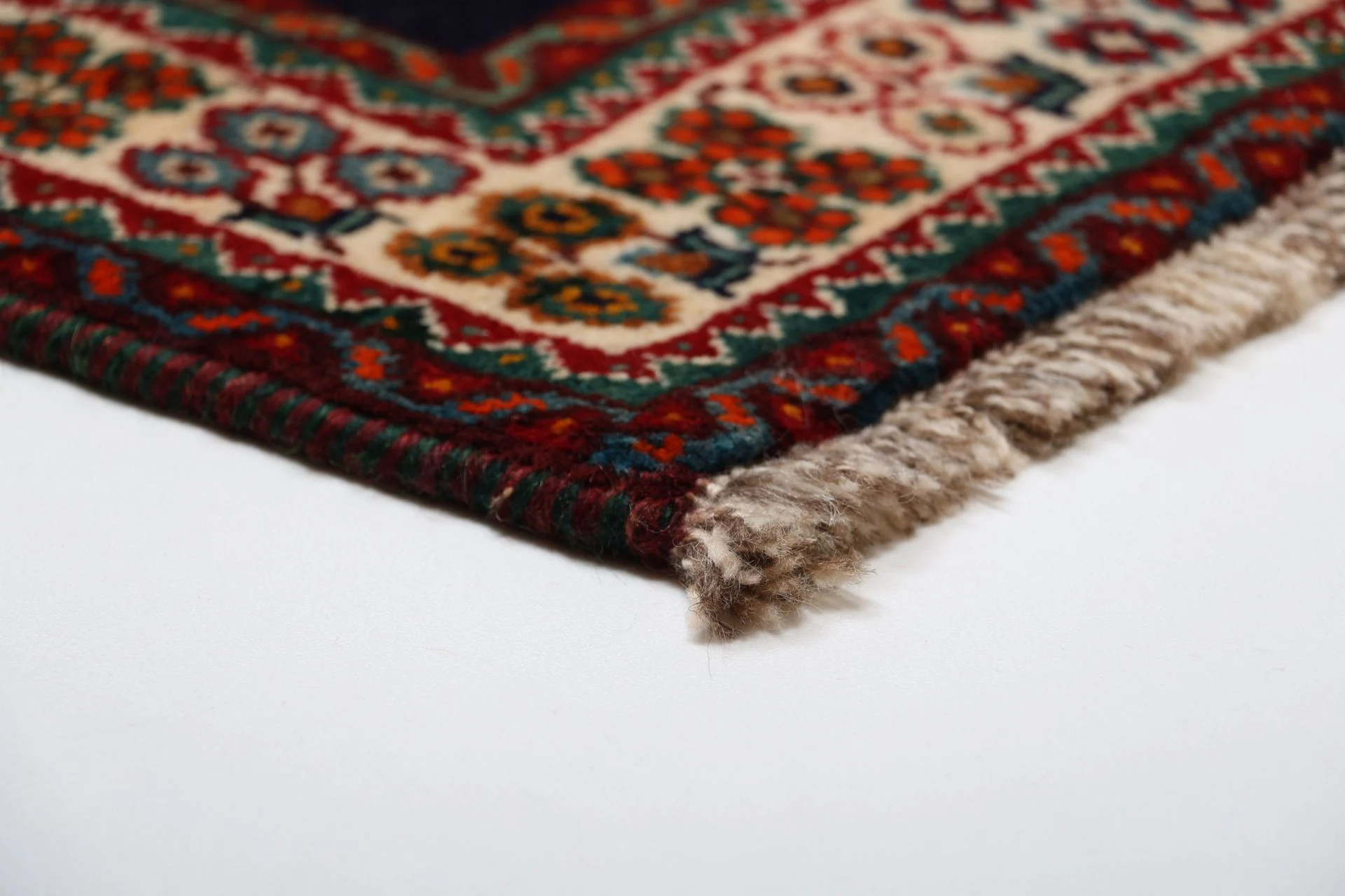 Shiraz Perserteppich 160 × 226 cm aus Wolle, handgeknüpft