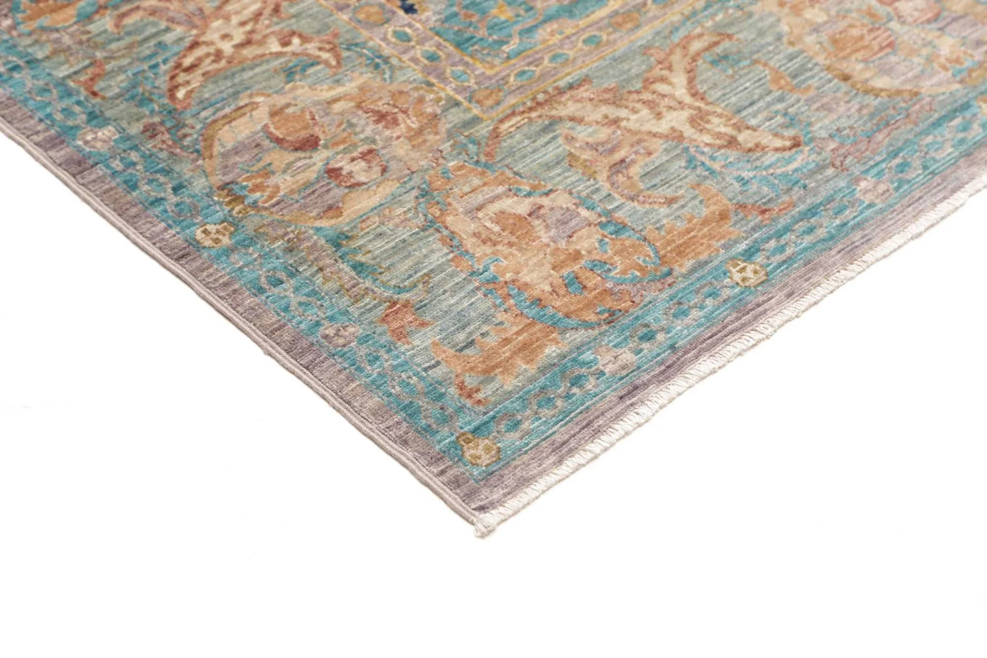 Handgeknüpfter Samarkand Orientteppich, 201 × 241 cm, Wolle