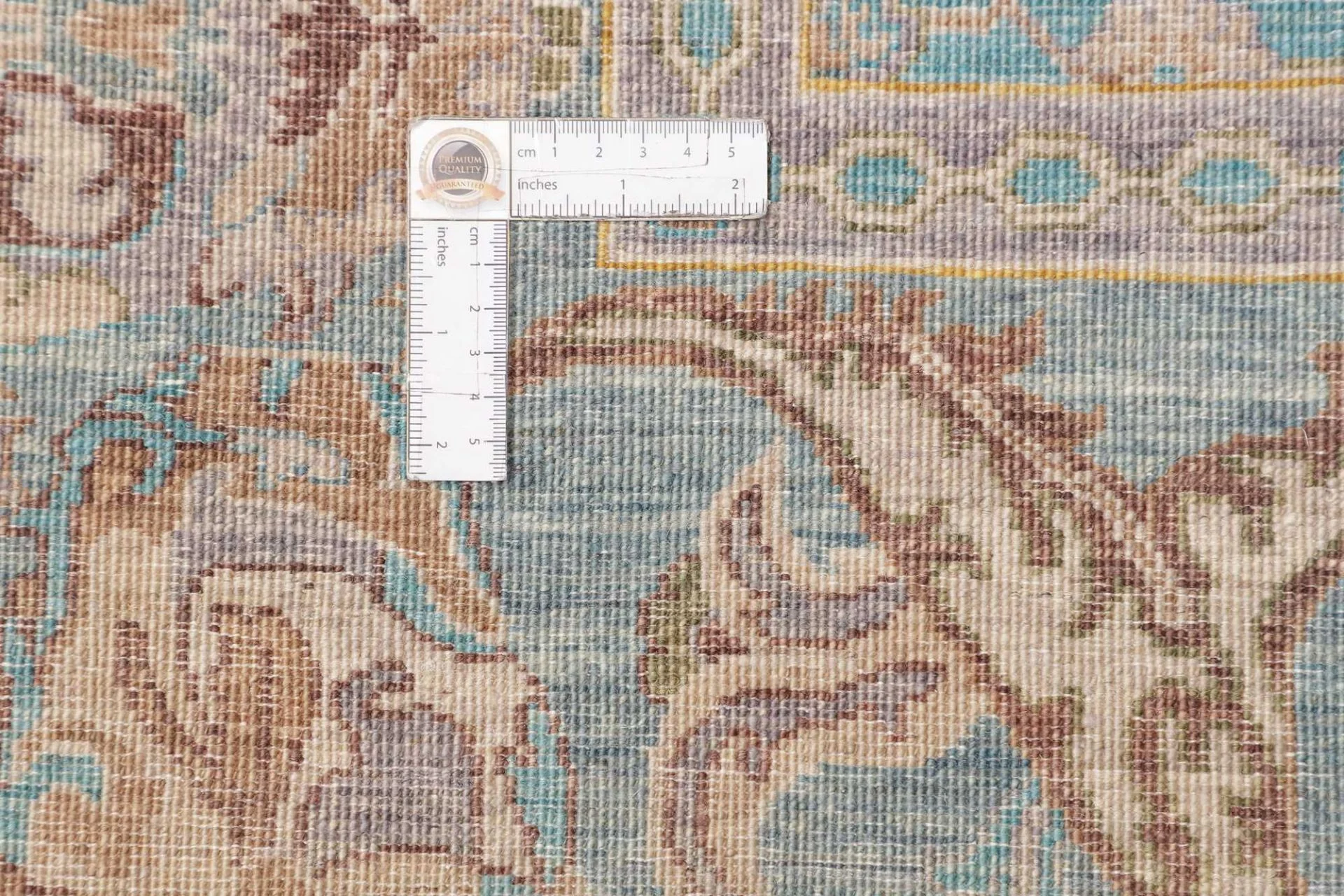 Handgeknüpfter Samarkand Orientteppich, 201 × 241 cm, Wolle