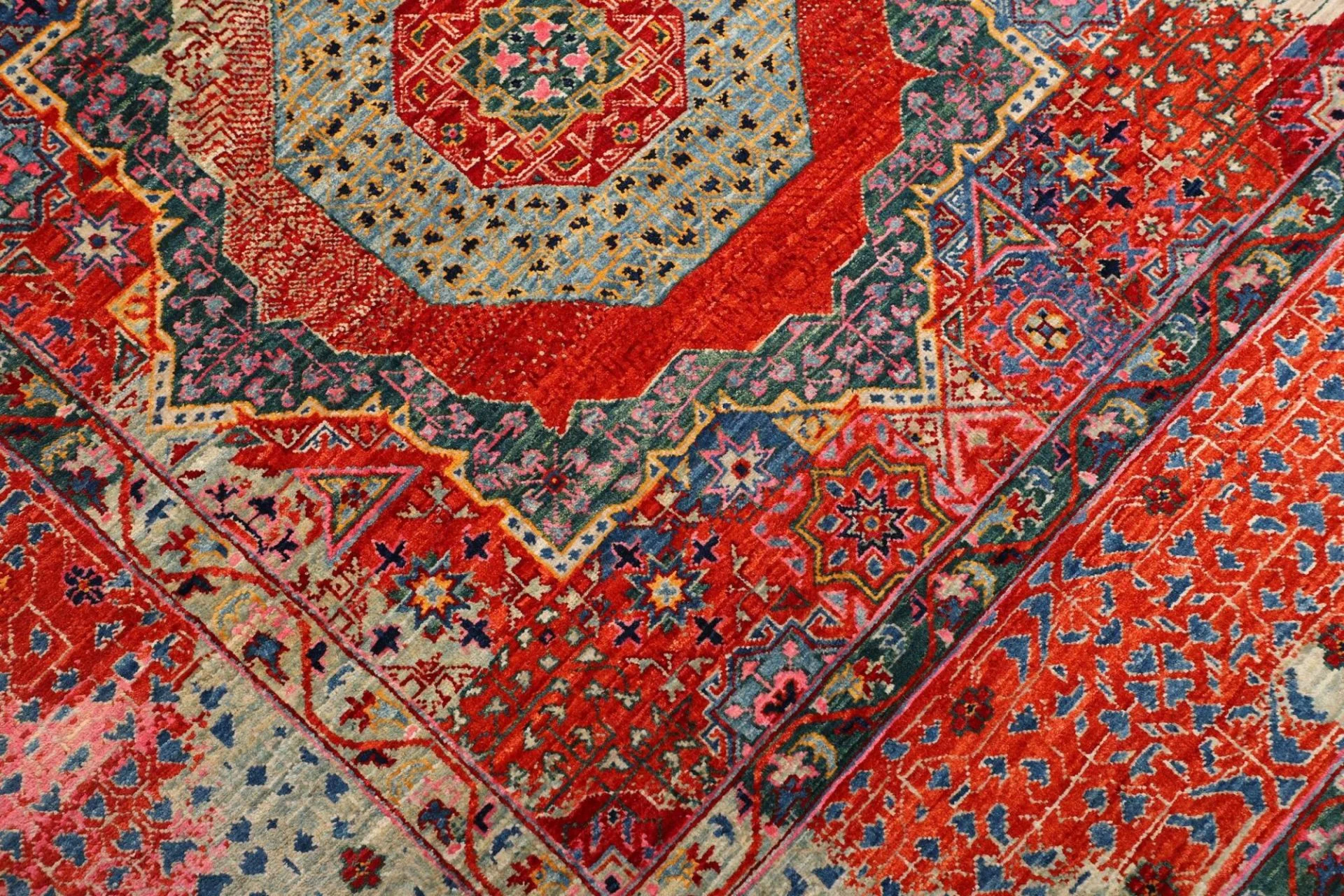 Mamluk Orientteppich aus Pakistan, 199 × 295 cm