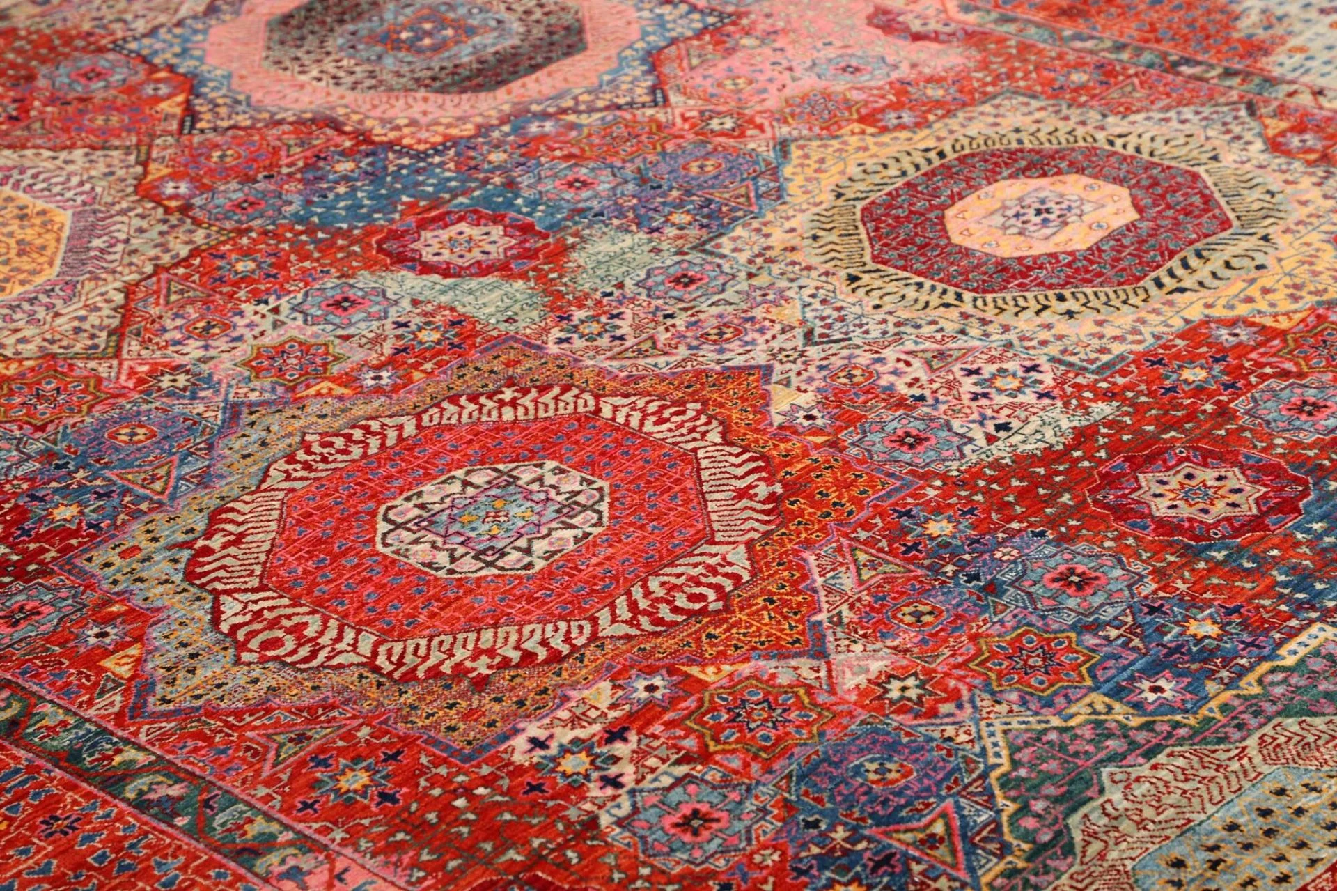 Mamluk Orientteppich aus Pakistan, 199 × 295 cm
