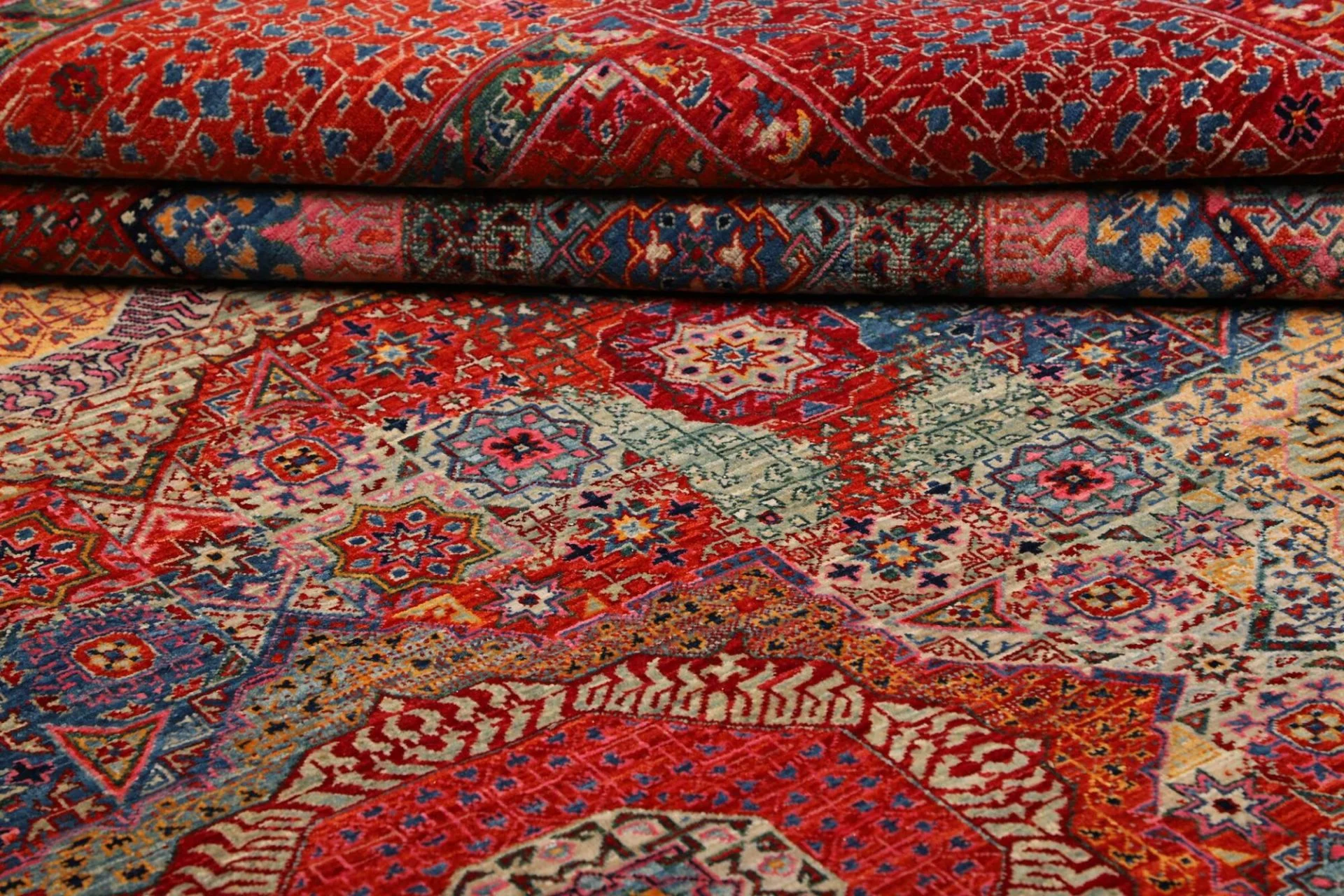 Mamluk Orientteppich aus Pakistan, 199 × 295 cm