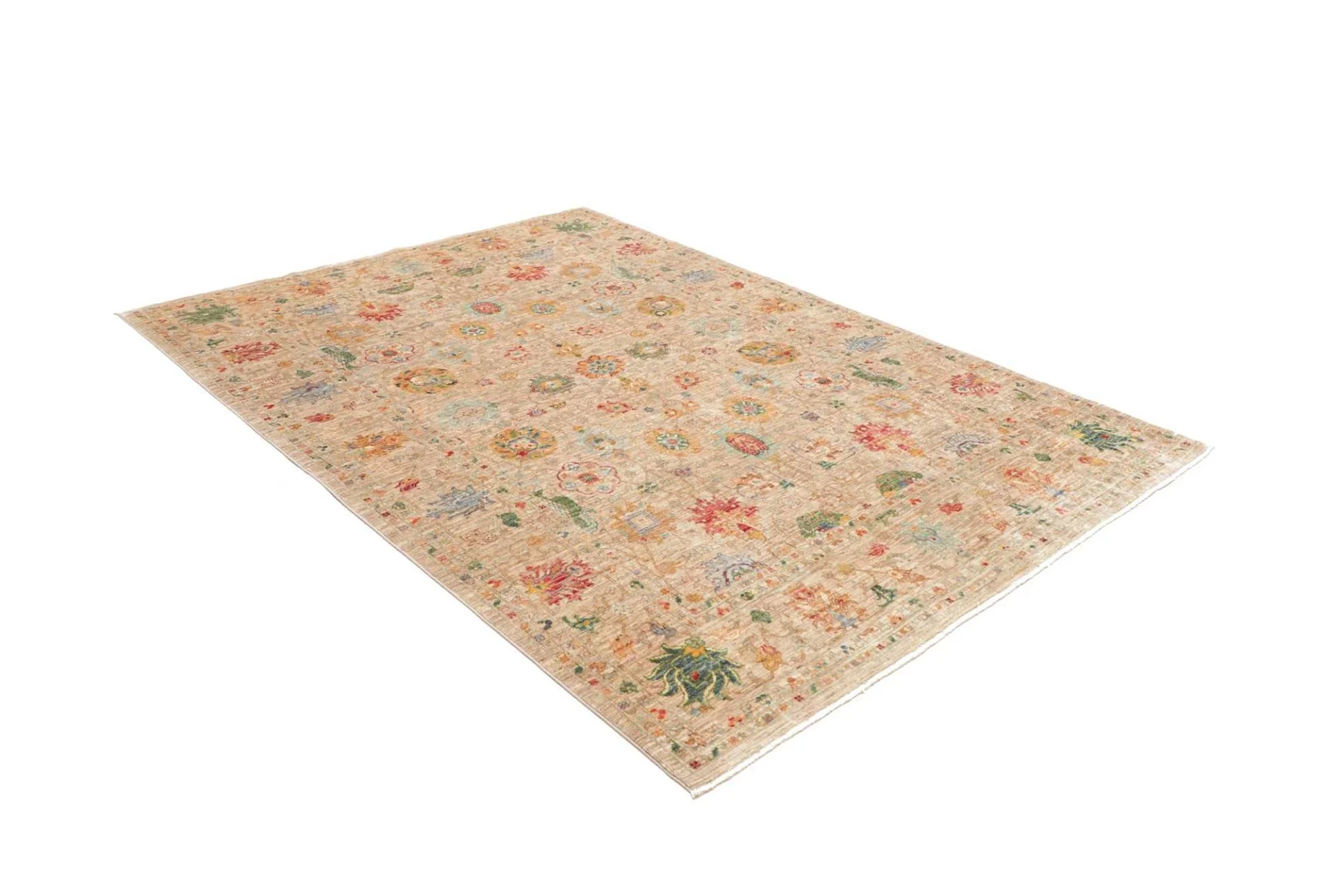 Handgeknüpfter Samarkand Orientteppich, 173 × 238 cm, Wolle