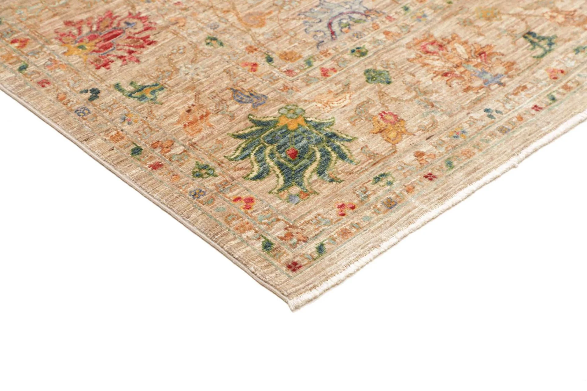Handgeknüpfter Samarkand Orientteppich, 173 × 238 cm, Wolle