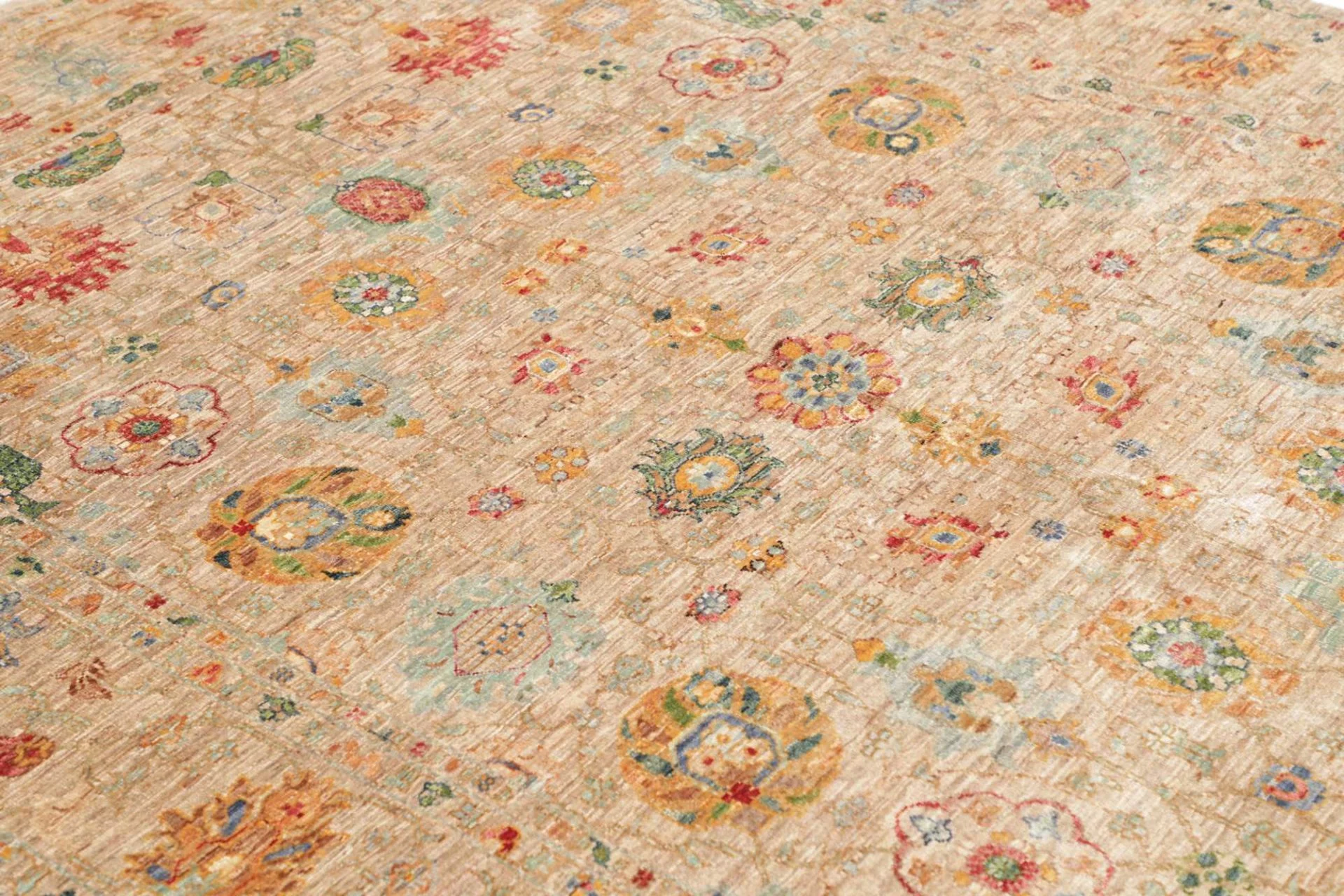 Handgeknüpfter Samarkand Orientteppich, 173 × 238 cm, Wolle