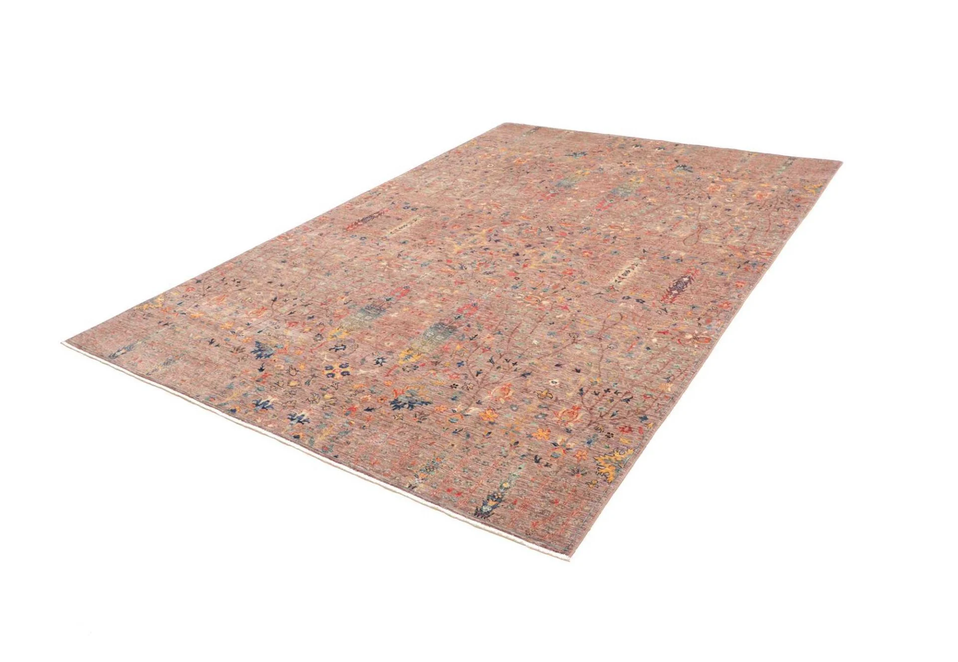 Handgeknüpfter Samarkand Orientteppich, 197 × 282 cm, Wolle