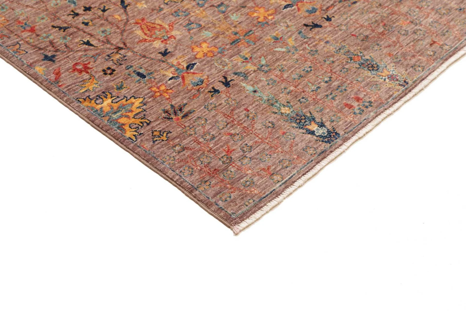 Handgeknüpfter Samarkand Orientteppich, 197 × 282 cm, Wolle