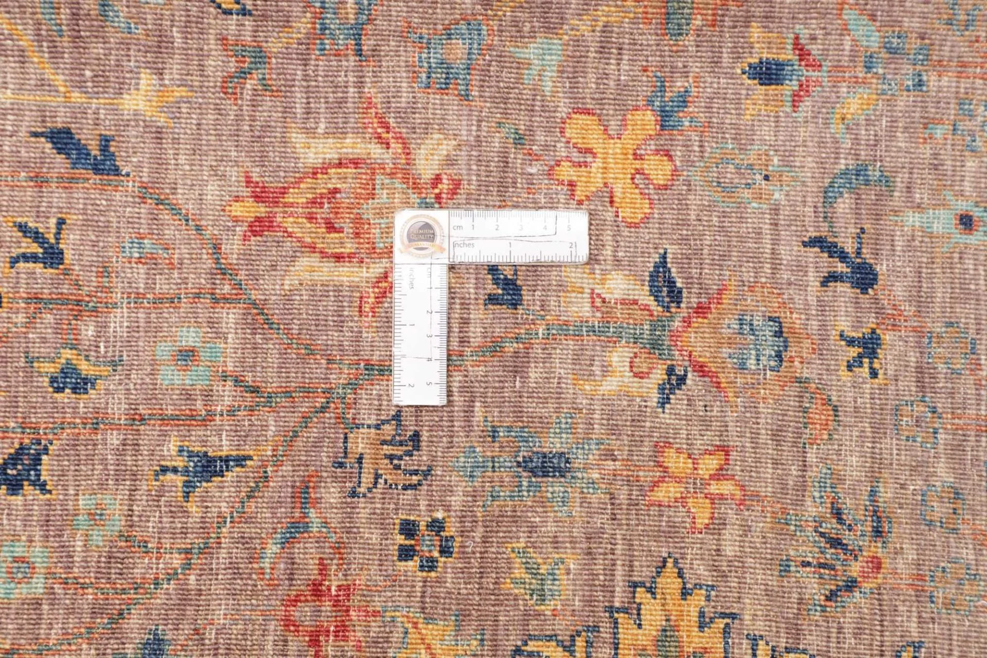 Handgeknüpfter Samarkand Orientteppich, 197 × 282 cm, Wolle