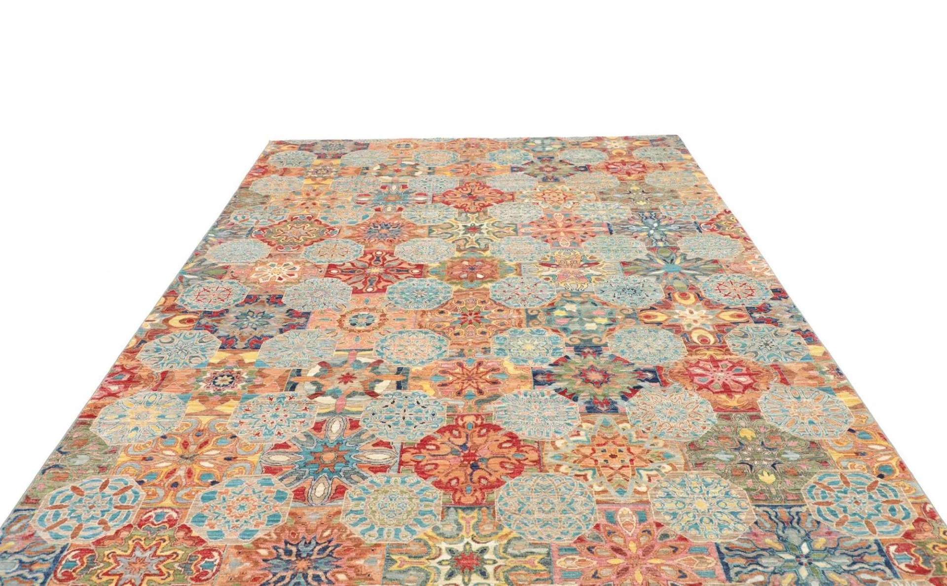 Samarkand Orientteppich 203 × 294 cm aus Wolle, handgeknüpft